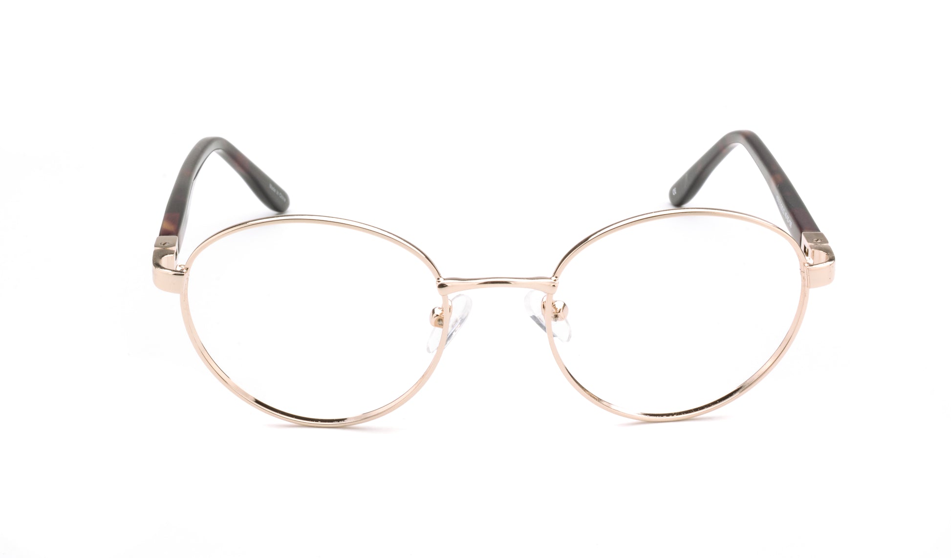 RA437-2 | Unisex | Shiny Gold | Metal Glasses
