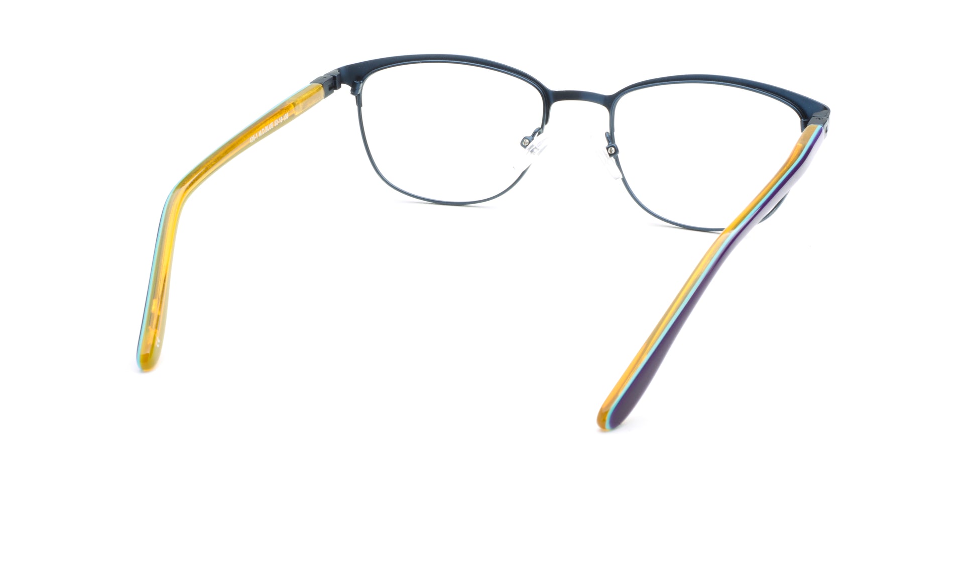RA436-1 | Women | Matte Blue | Metal Glasses