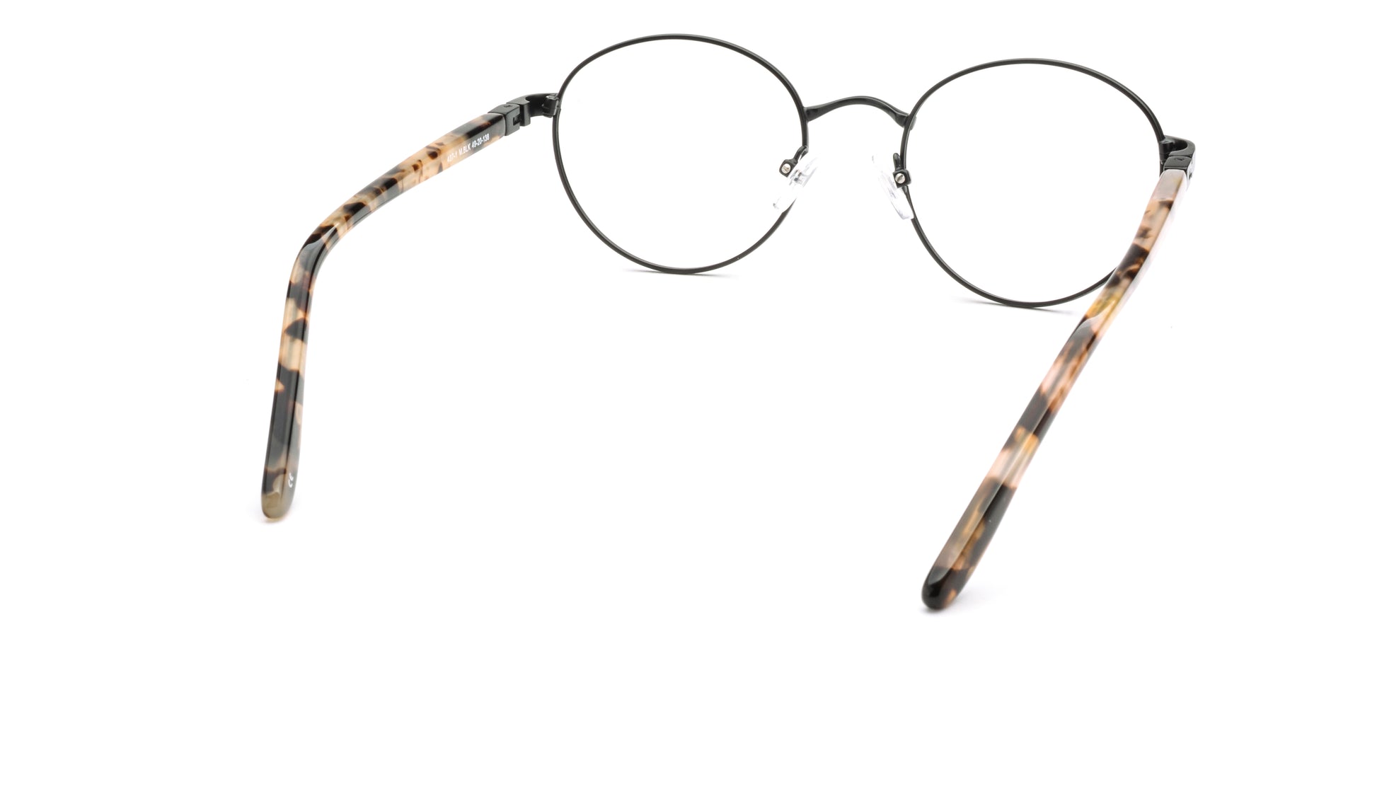 RA437-1 | Unisex | Matte Black | Metal Glasses