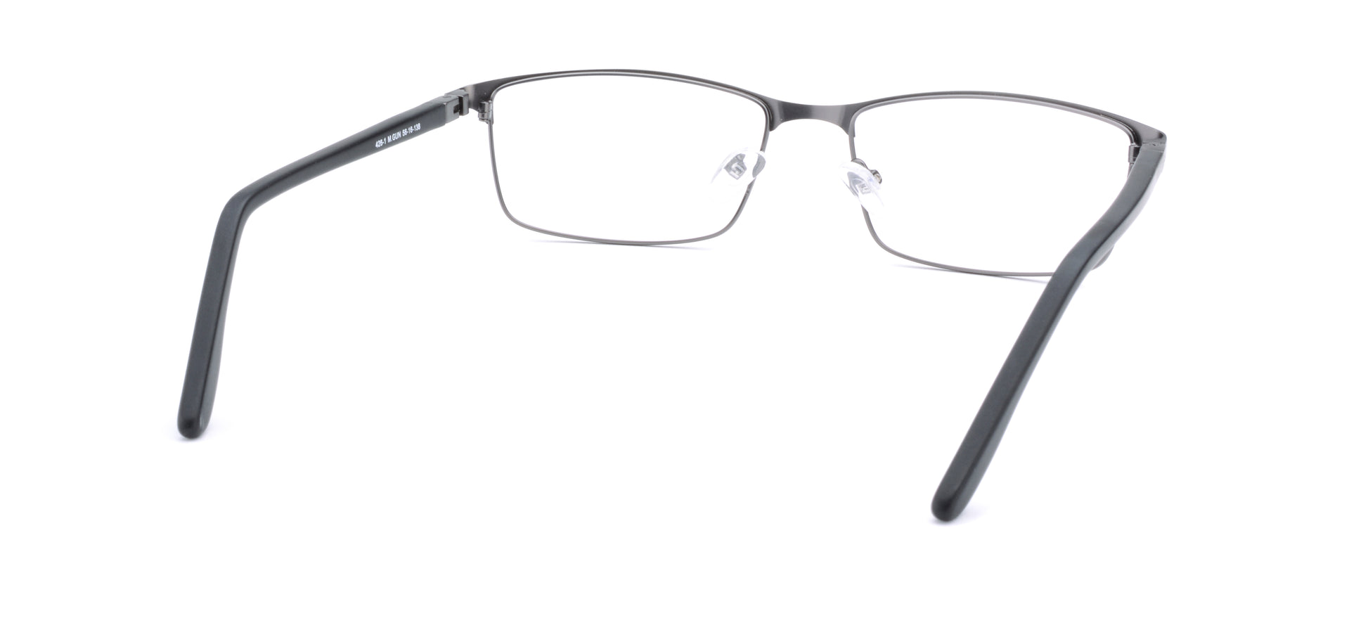 RA426-1 | Unisex | Matte Gun | Metal Glasses