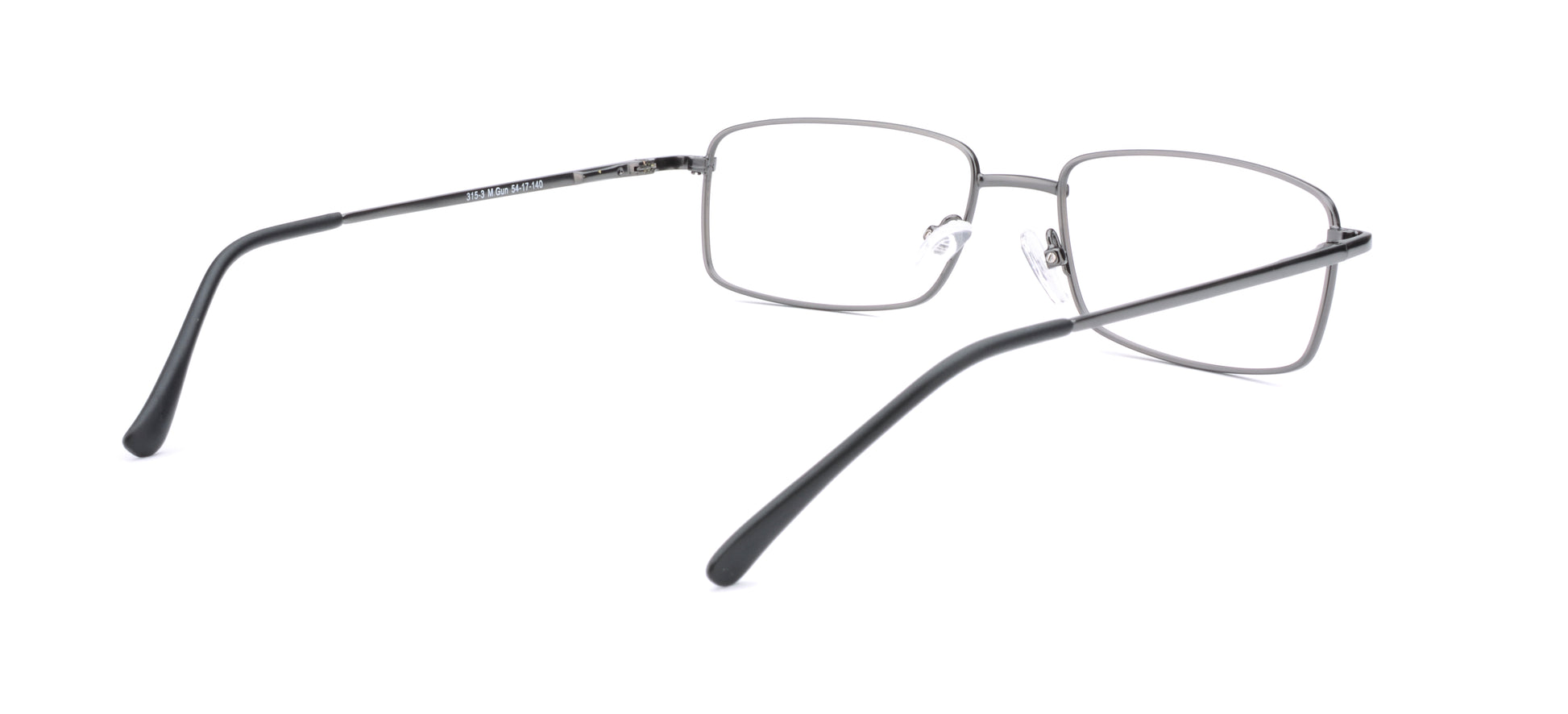 RA315-3 | Men | Matte Gun | Metal Glasses