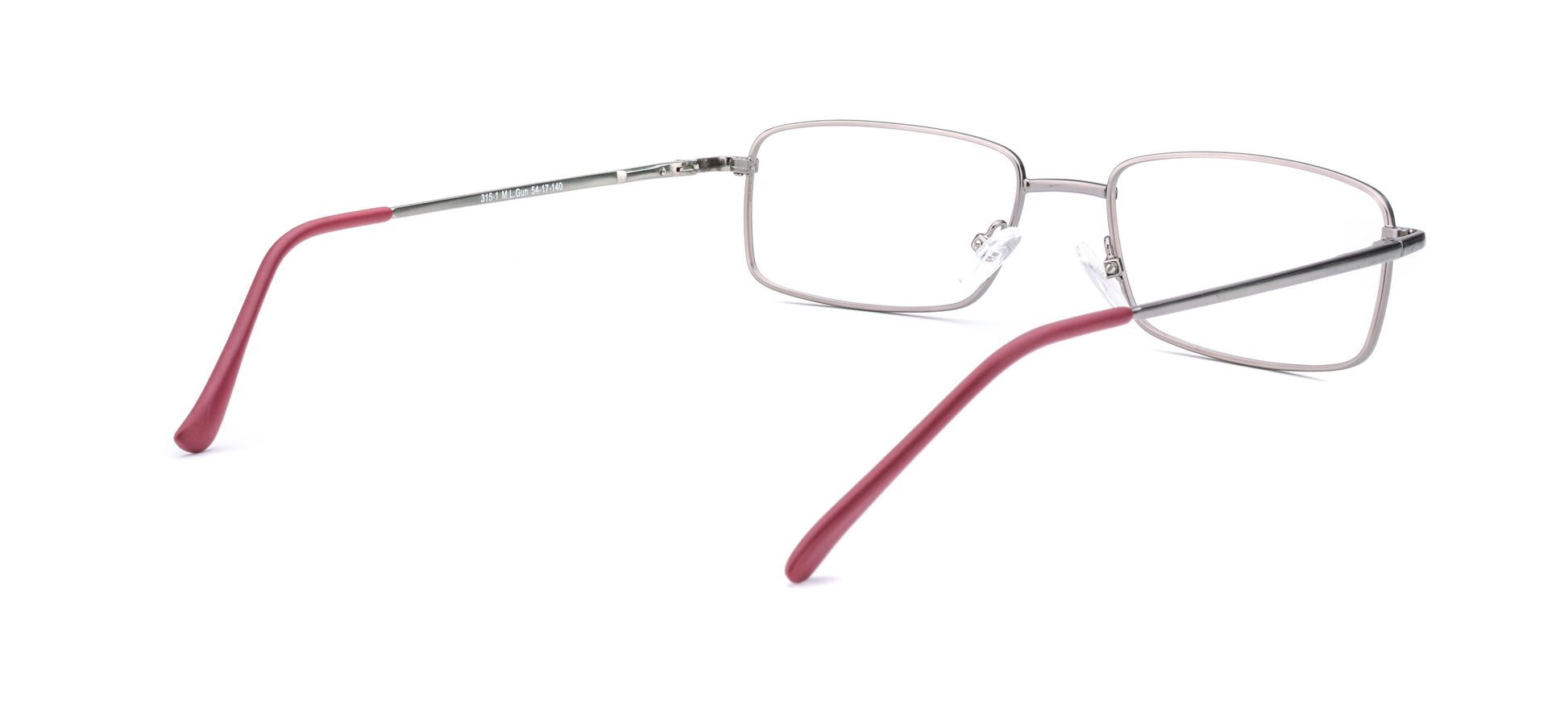 RA315-1 | Men | Matte Gun | Metal Glasses