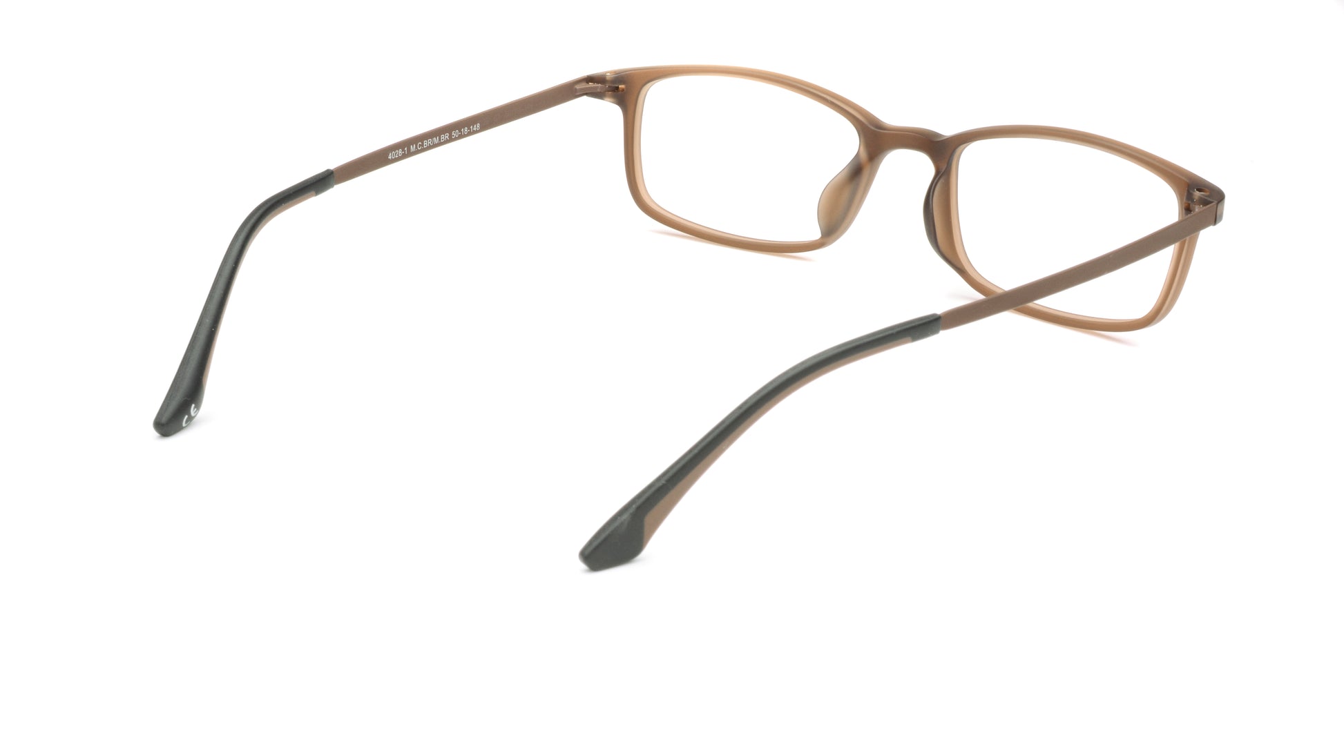 MX4028-1639-1 | Unisex | Matte Brown | Beta Titanium Glasses
