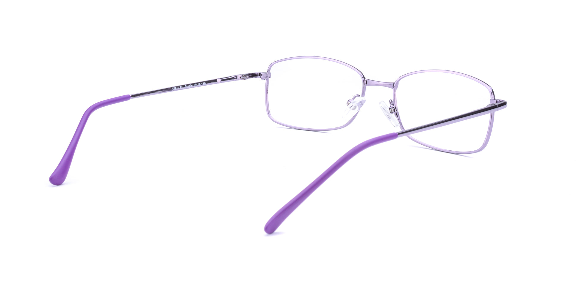 RA316-1 | Women | Shiny Purple | Metal Glasses