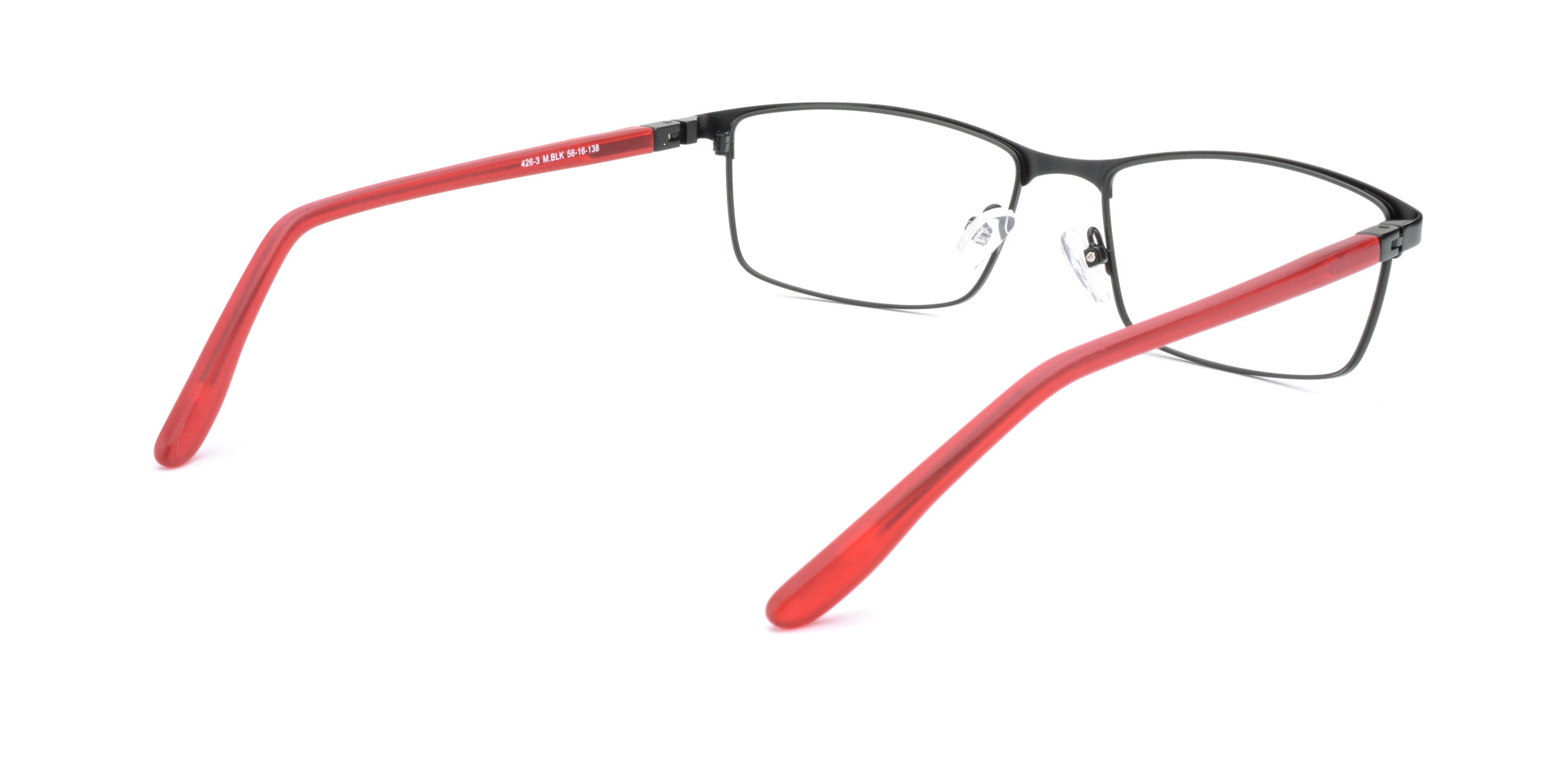 RA426-3 | Unisex | Matte Gun | Metal Glasses