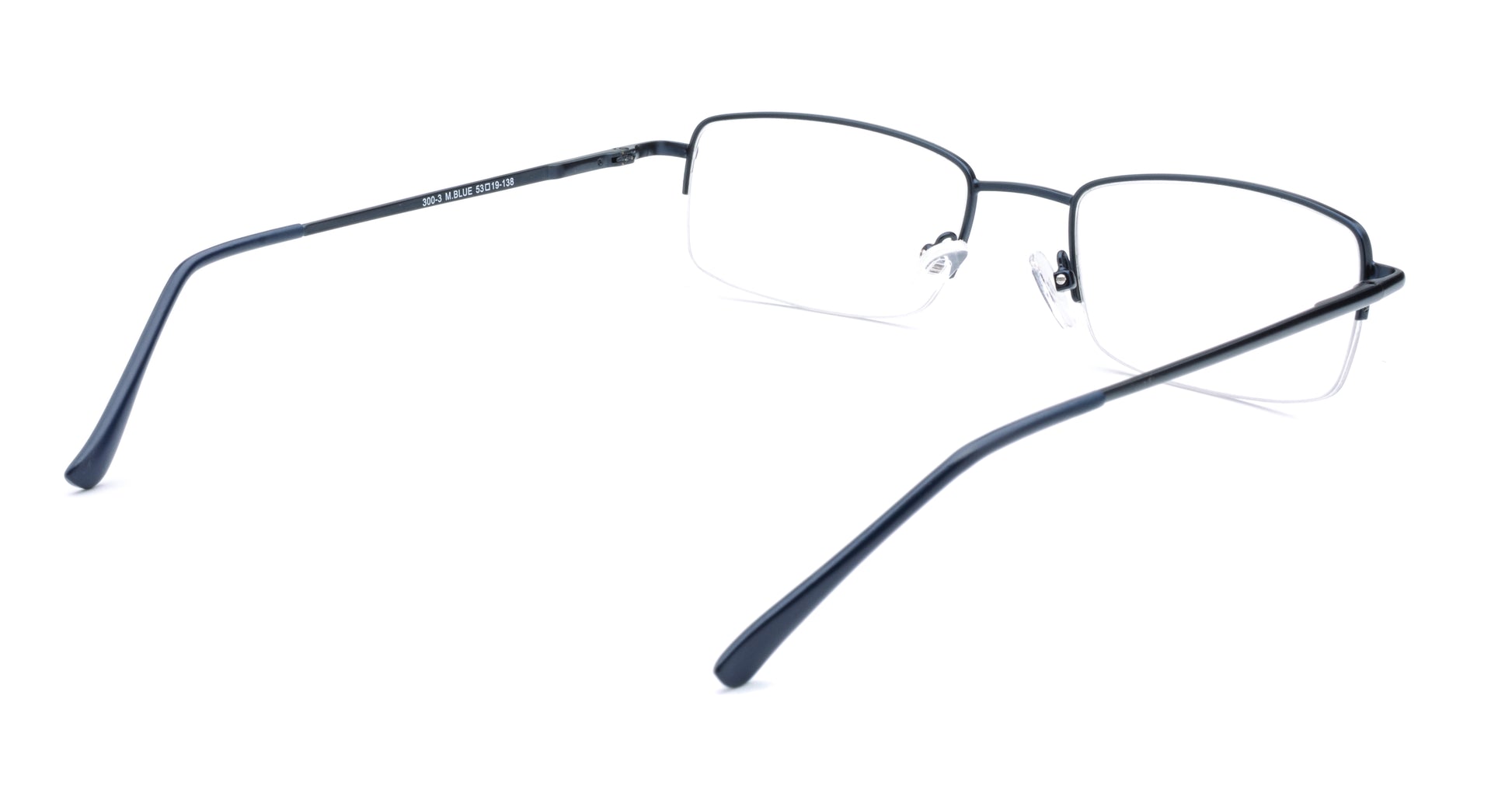 RA300-3 | Men | Matte Blue | Metal Glasses