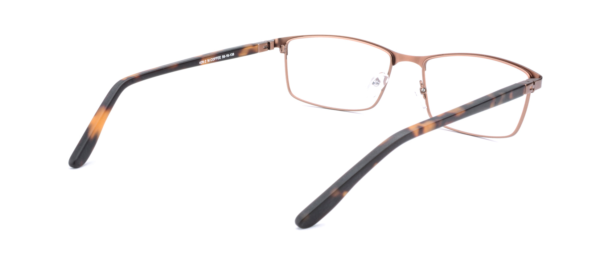 RA426-2 | Unisex | Matte Gun | Metal Glasses