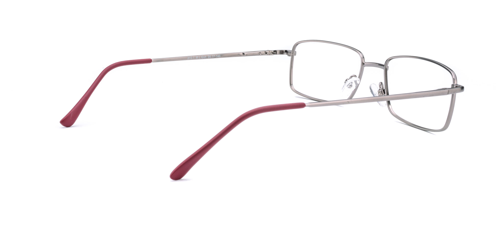 RA315-1 | Men | Matte Gun | Metal Glasses