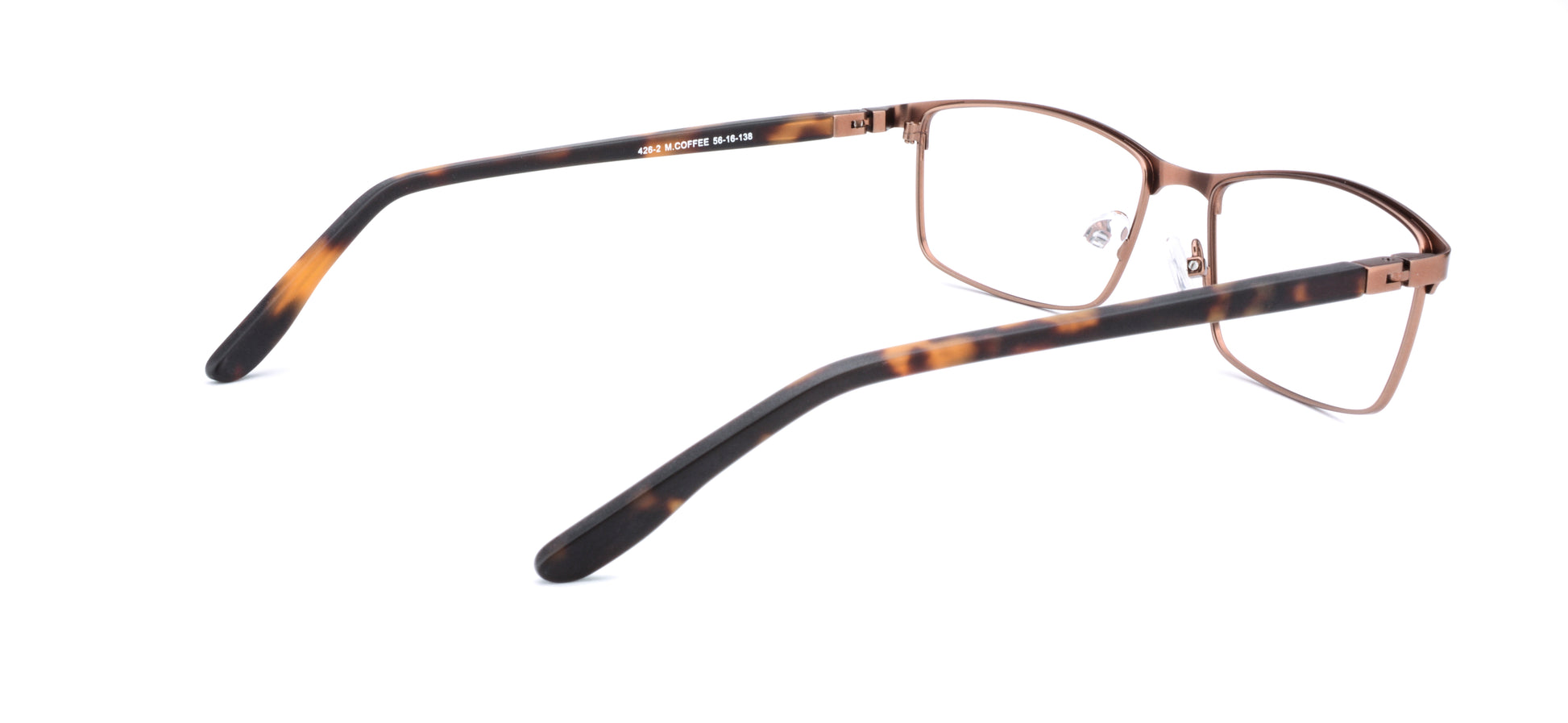 RA426-2 | Unisex | Matte Gun | Metal Glasses