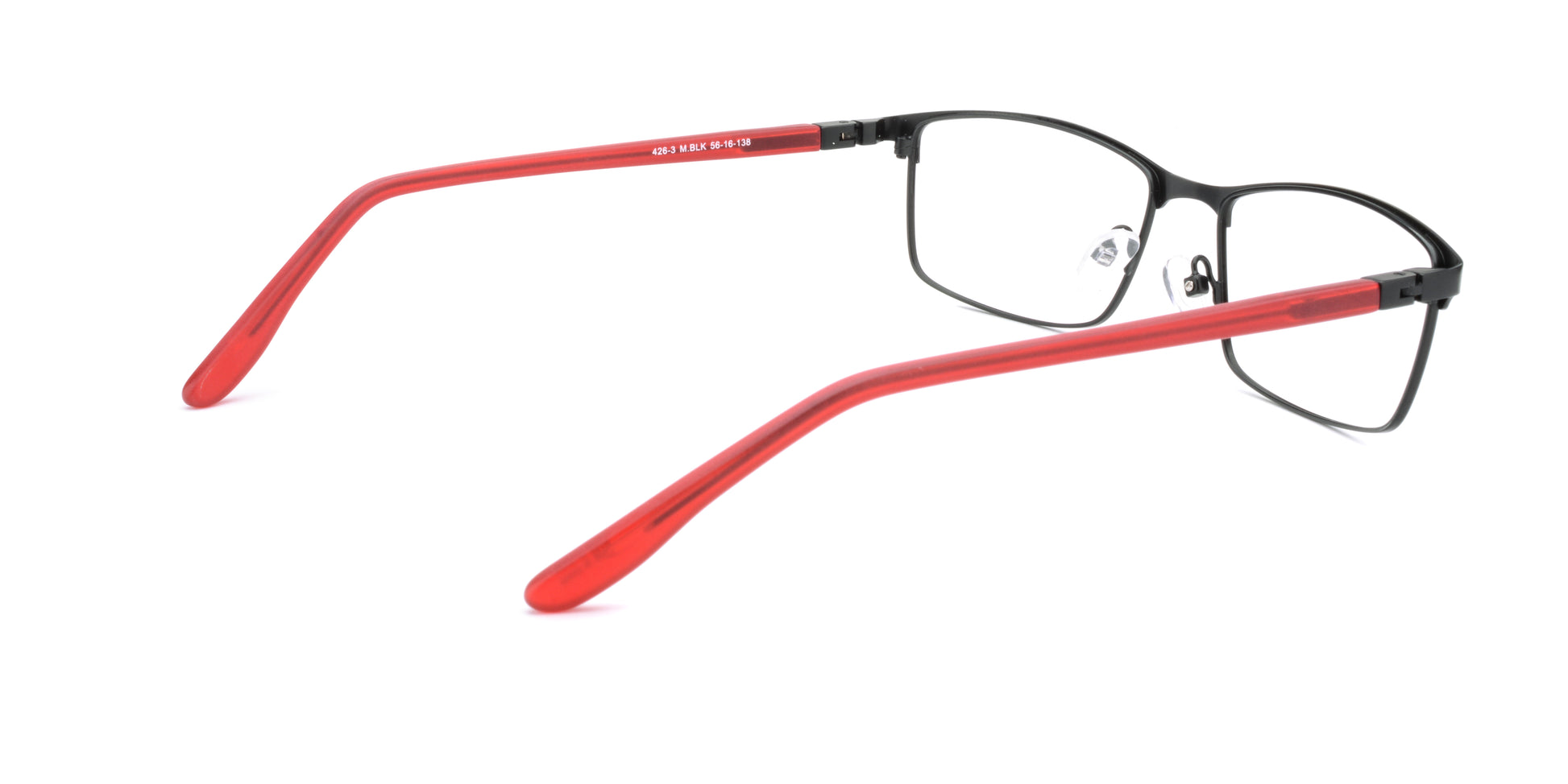 RA426-3 | Unisex | Matte Gun | Metal Glasses