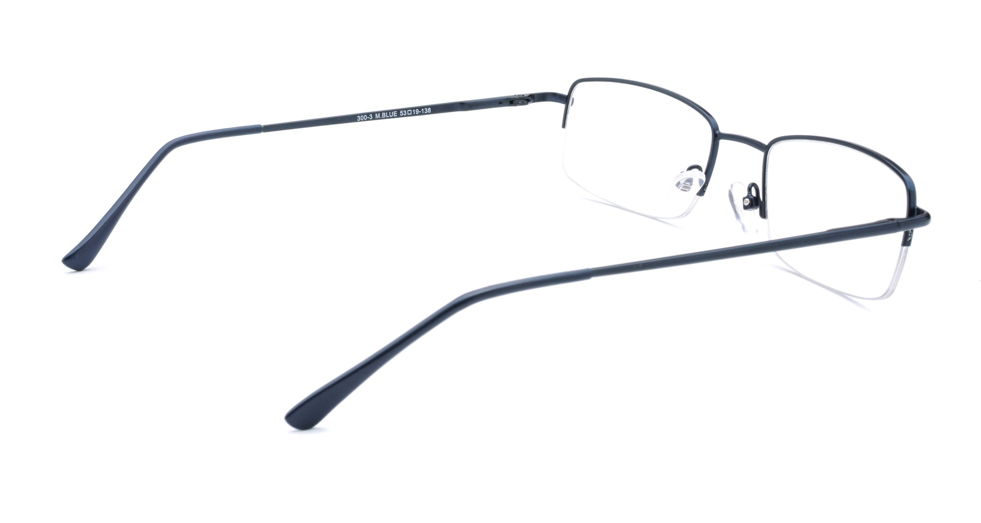 RA300-3 | Men | Matte Blue | Metal Glasses