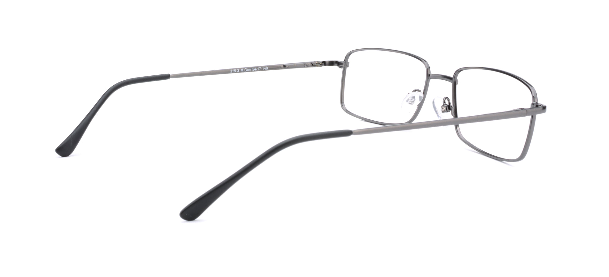 RA315-3 | Men | Matte Gun | Metal Glasses