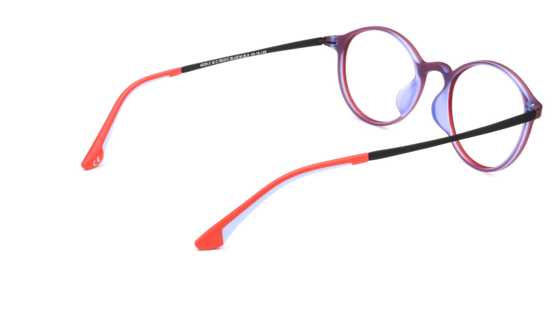 MX4029-1640-3 | Unisex | Matte Red | Beta Titanium Glasses