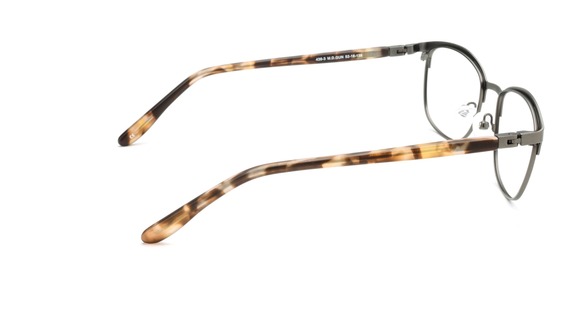 RA436-3 | Women | Matte Gun | Metal Glasses