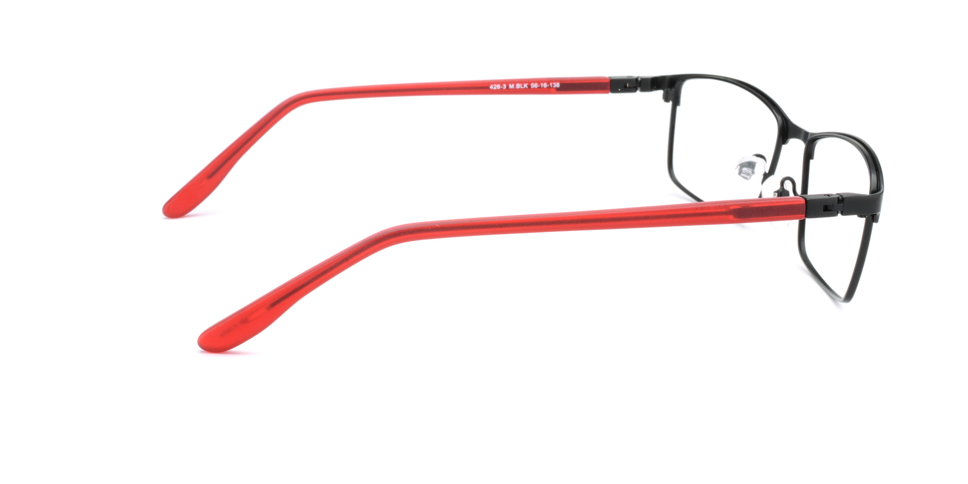 RA426-3 | Unisex | Matte Gun | Metal Glasses