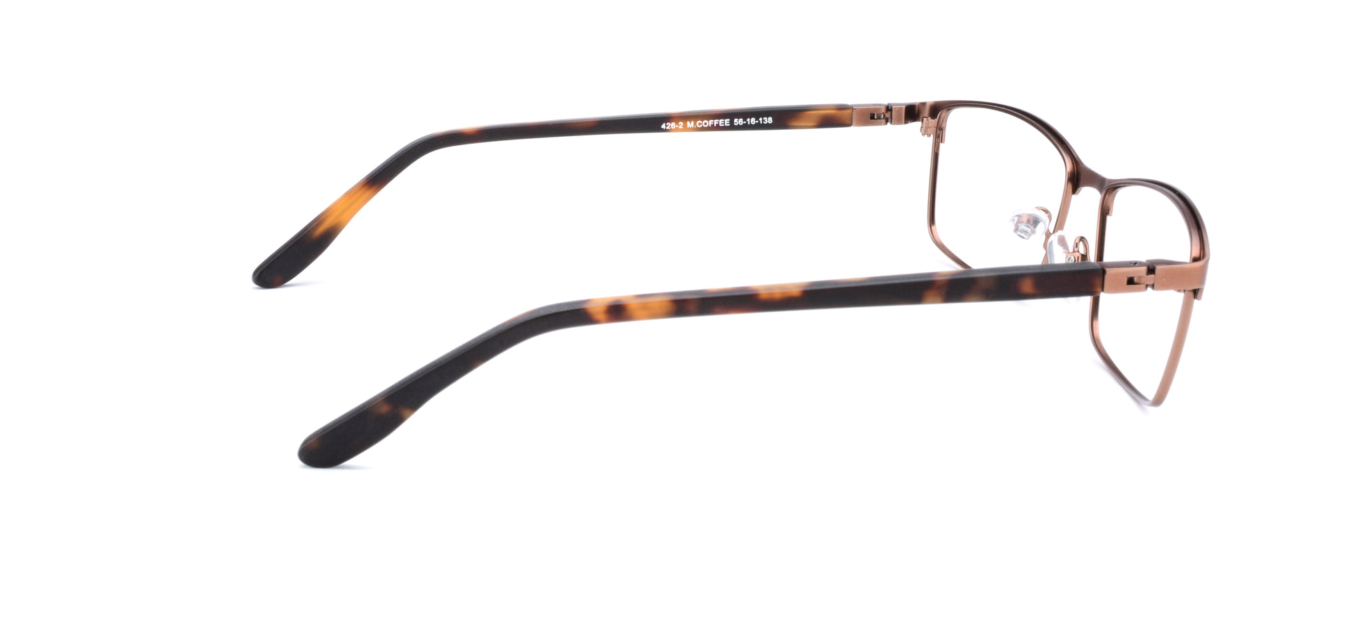 RA426-2 | Unisex | Matte Gun | Metal Glasses