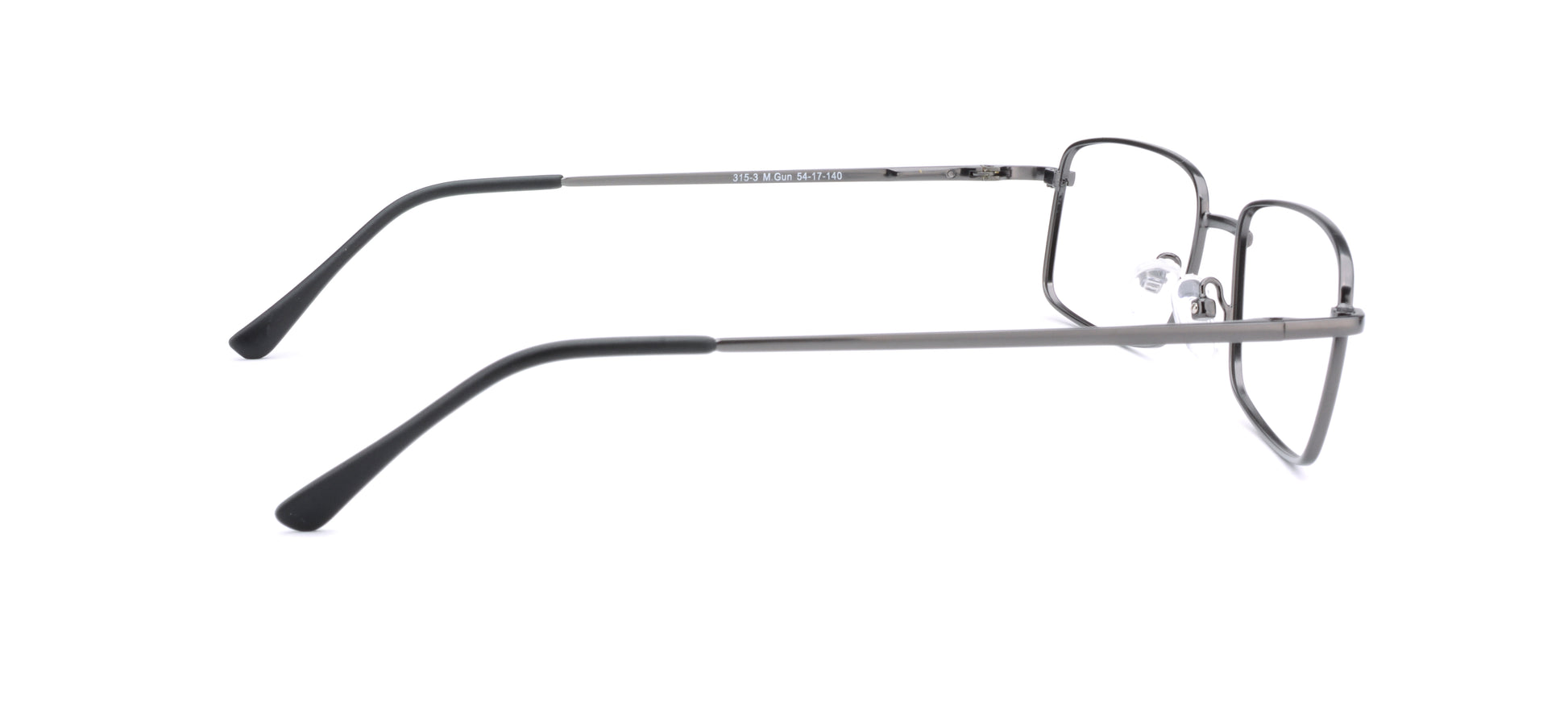 RA315-3 | Men | Matte Gun | Metal Glasses