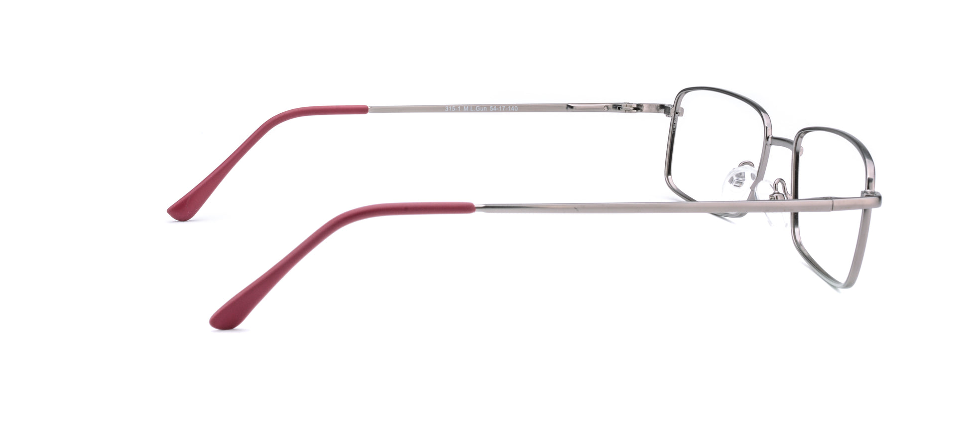 RA315-1 | Men | Matte Gun | Metal Glasses
