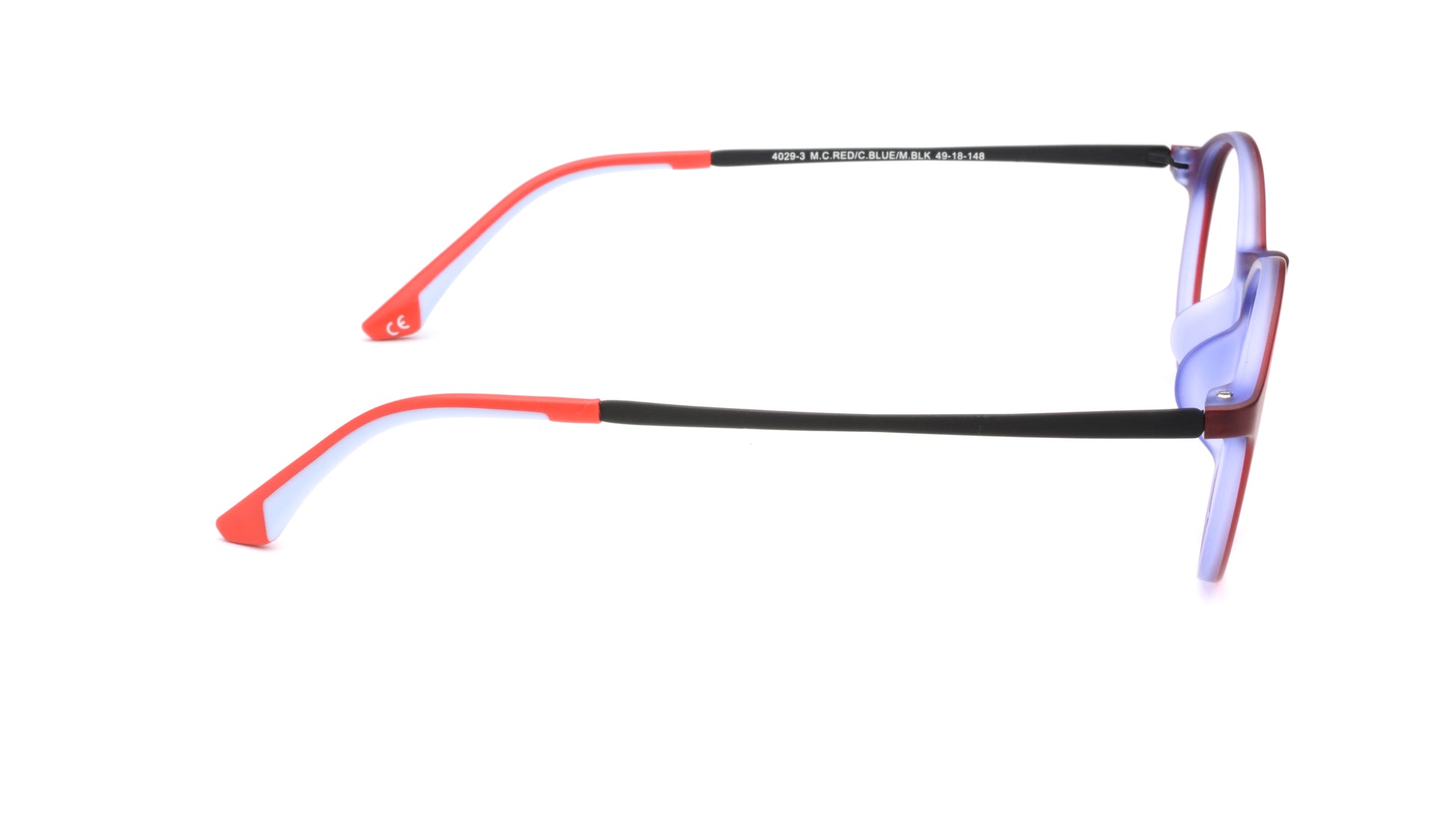 MX4029-1640-3 | Unisex | Matte Red | Beta Titanium Glasses