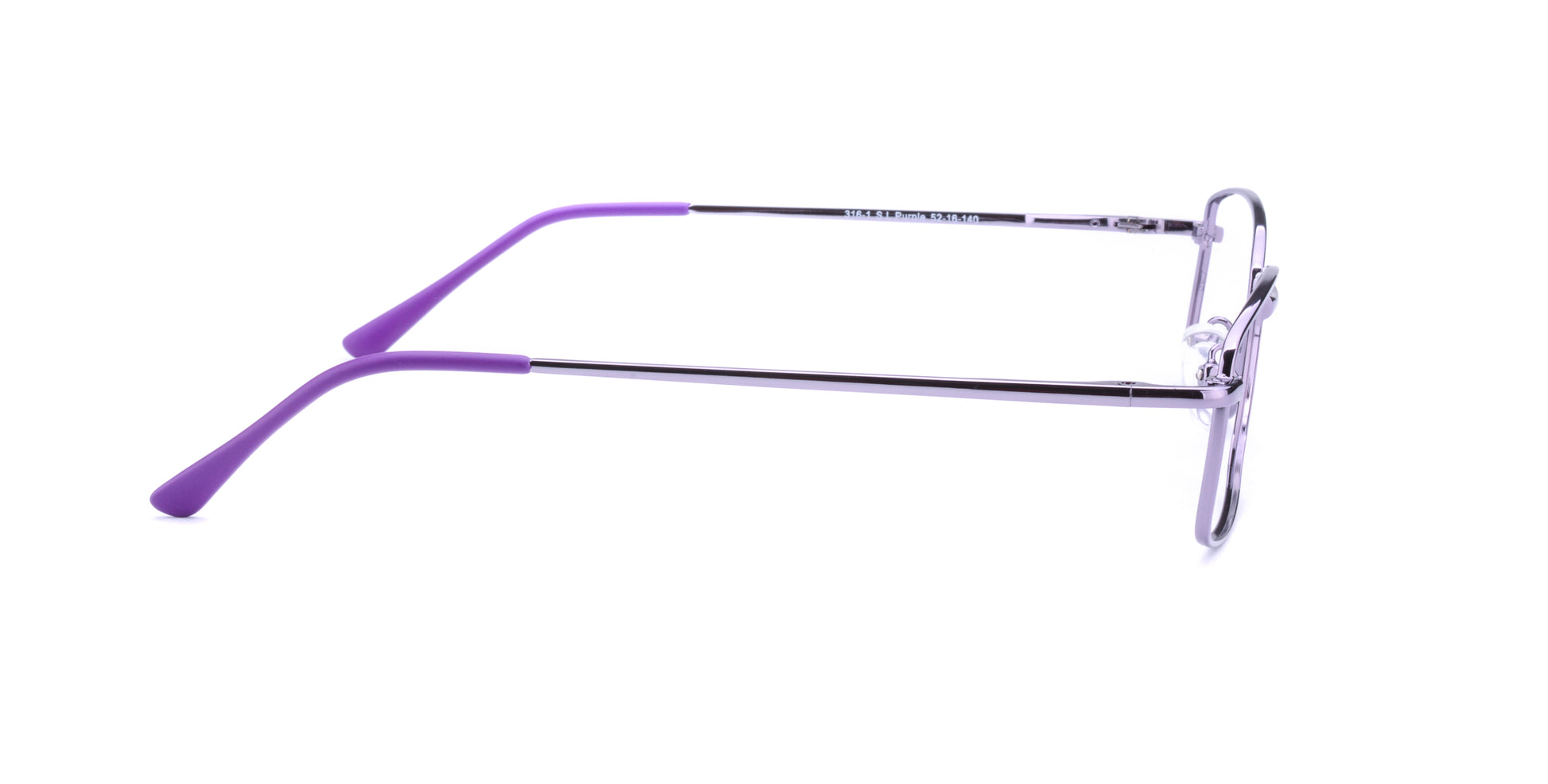 RA316-1 | Women | Shiny Purple | Metal Glasses