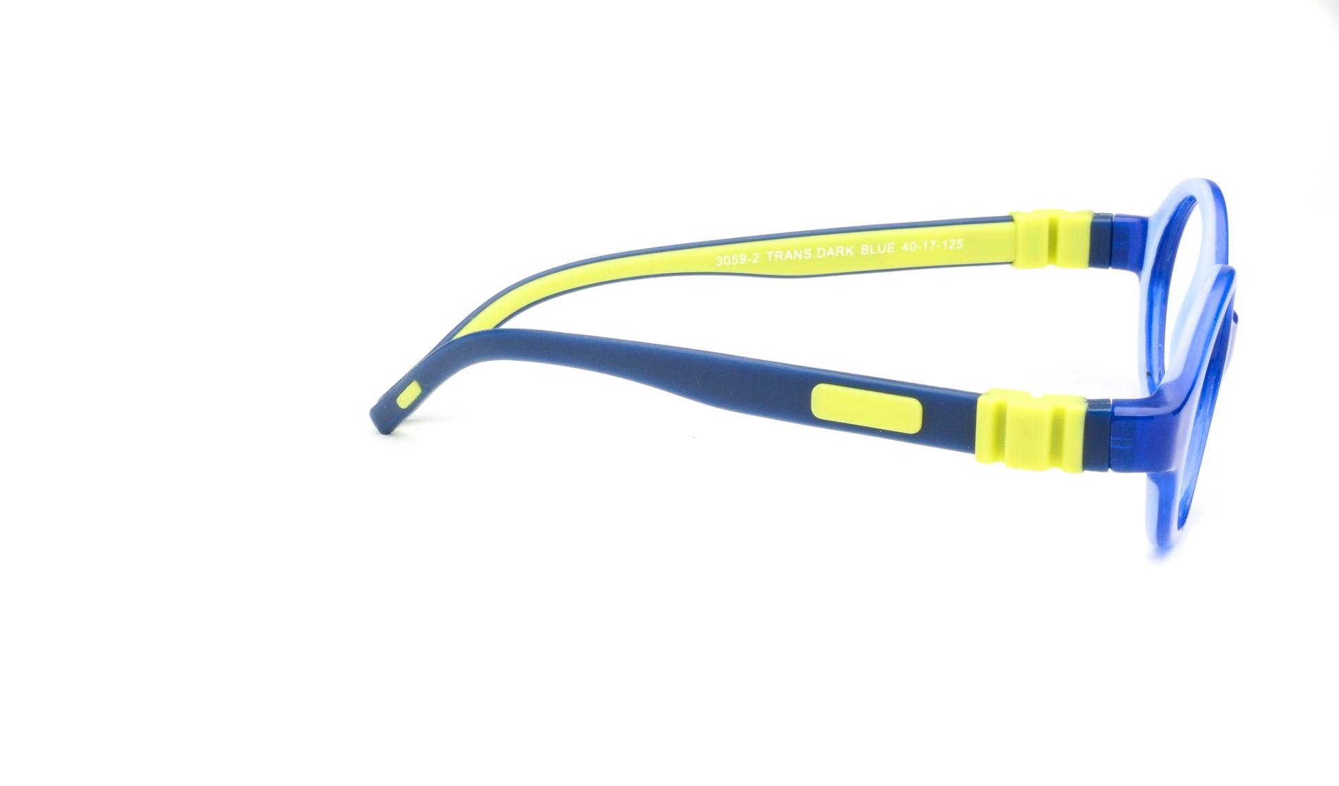 MX3059-2 | Kids | Shiny Blue | TR-90 Glasses