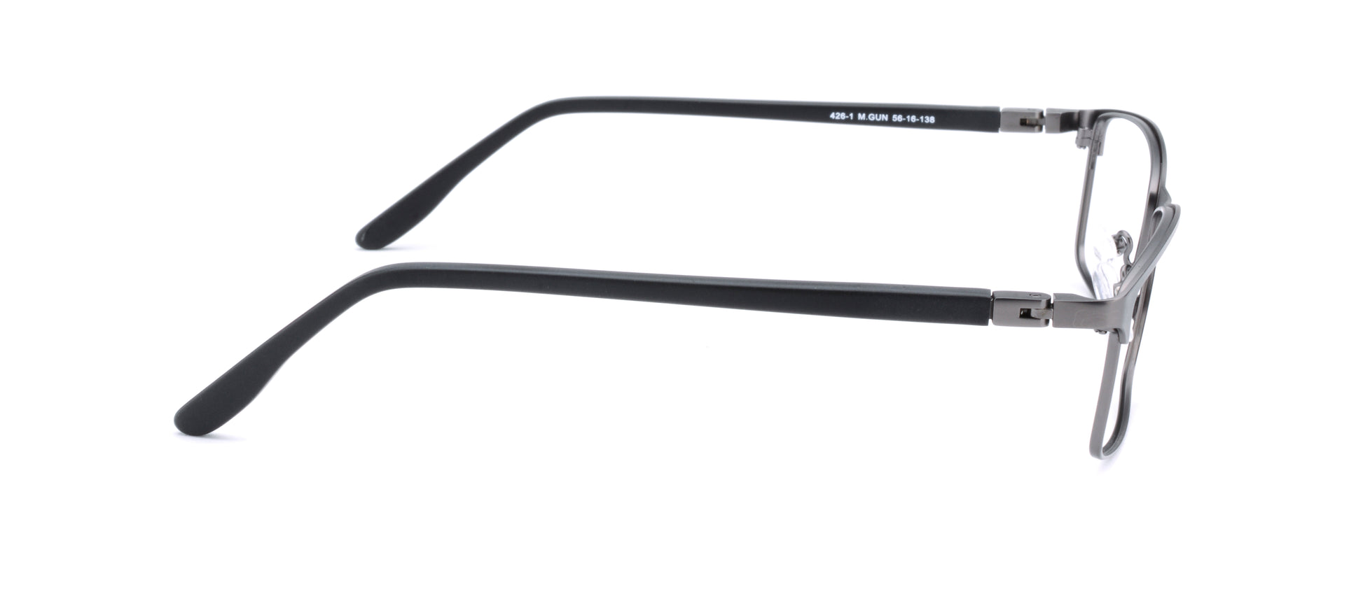 RA426-1 | Unisex | Matte Gun | Metal Glasses