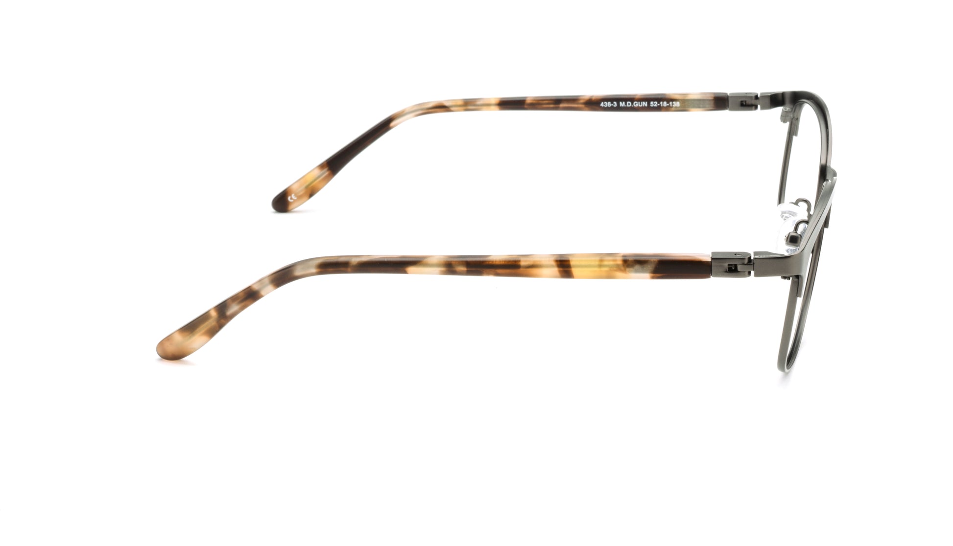 RA436-3 | Women | Matte Gun | Metal Glasses