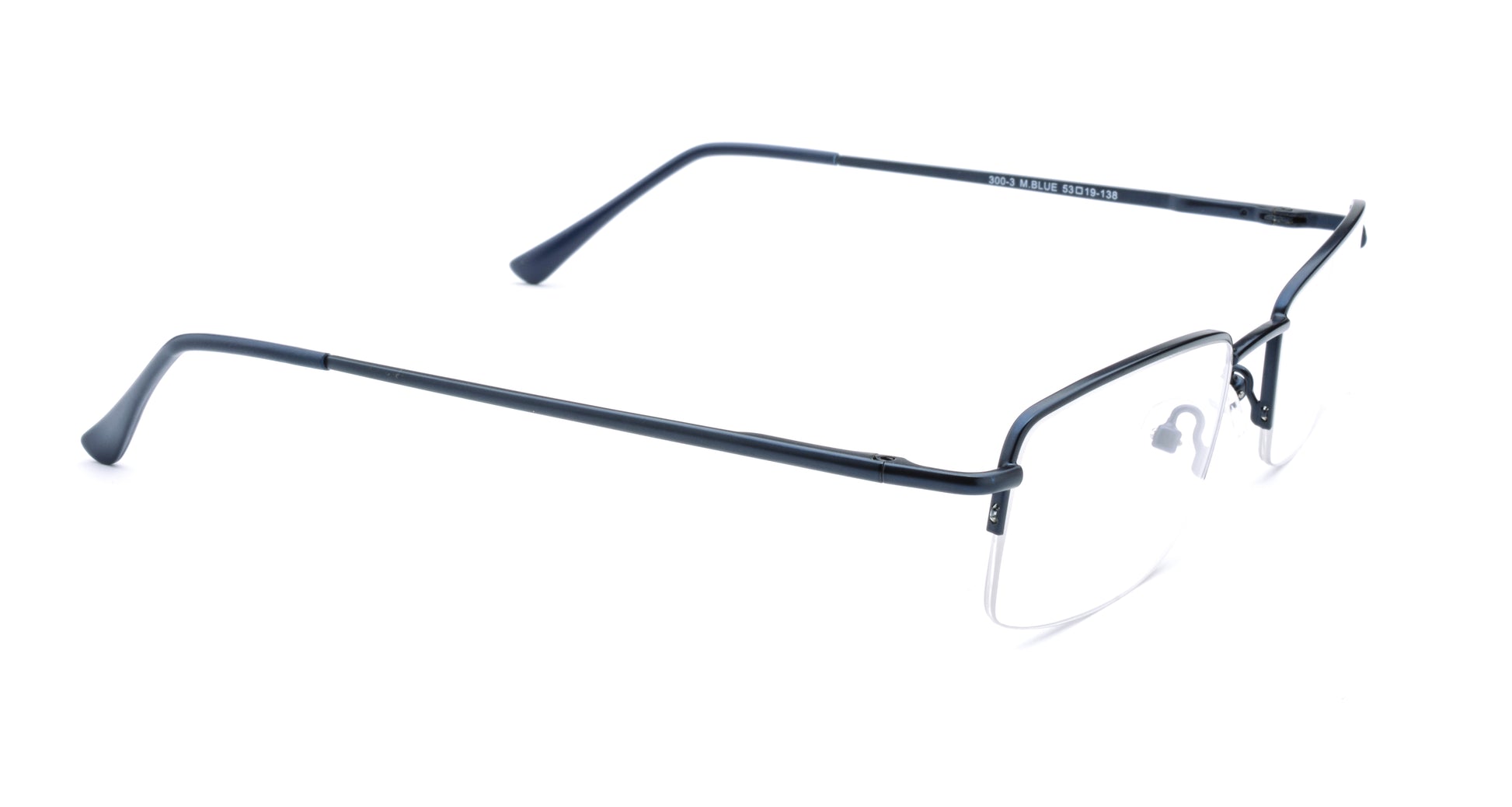 RA300-3 | Men | Matte Blue | Metal Glasses