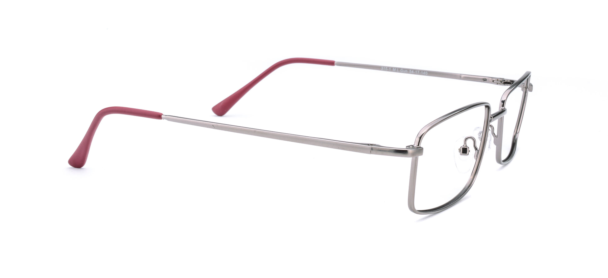 RA315-1 | Men | Matte Gun | Metal Glasses