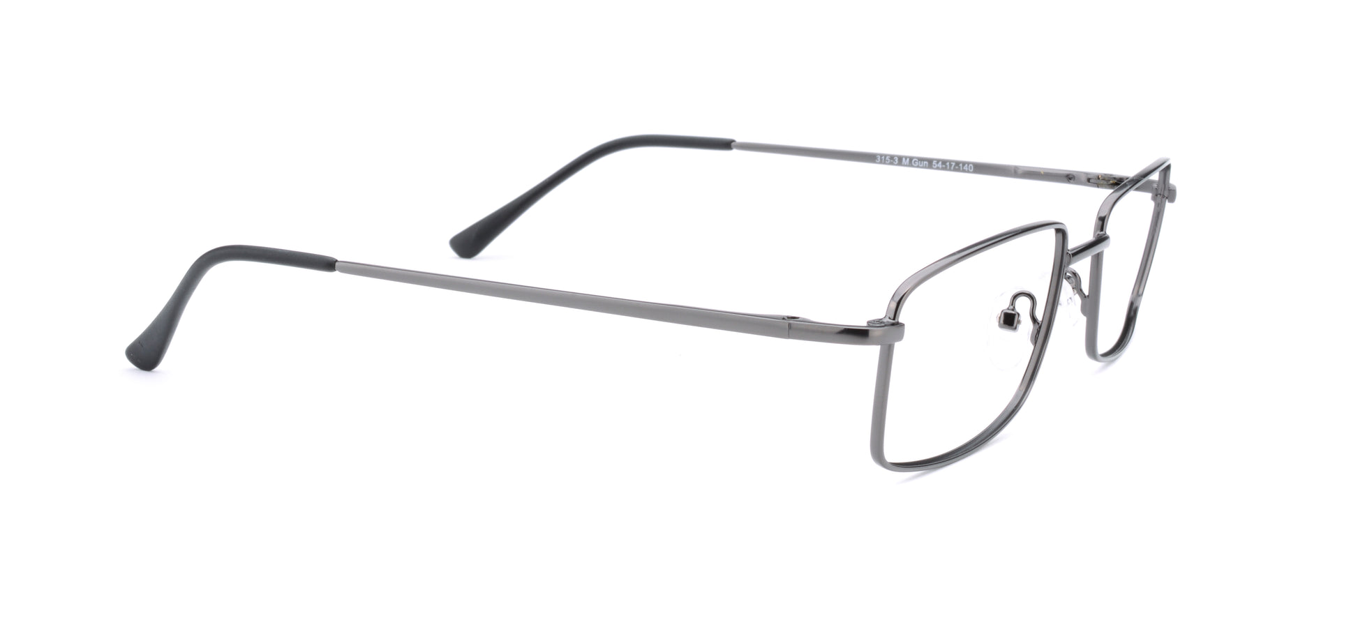 RA315-3 | Men | Matte Gun | Metal Glasses