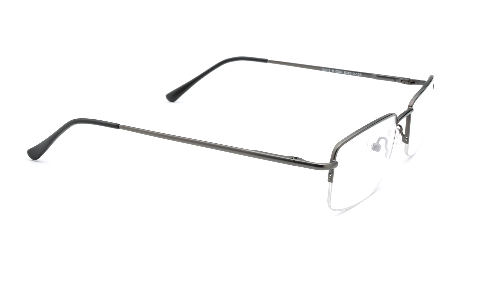 RA300-2 | Men | Matte Gun | Metal Glasses