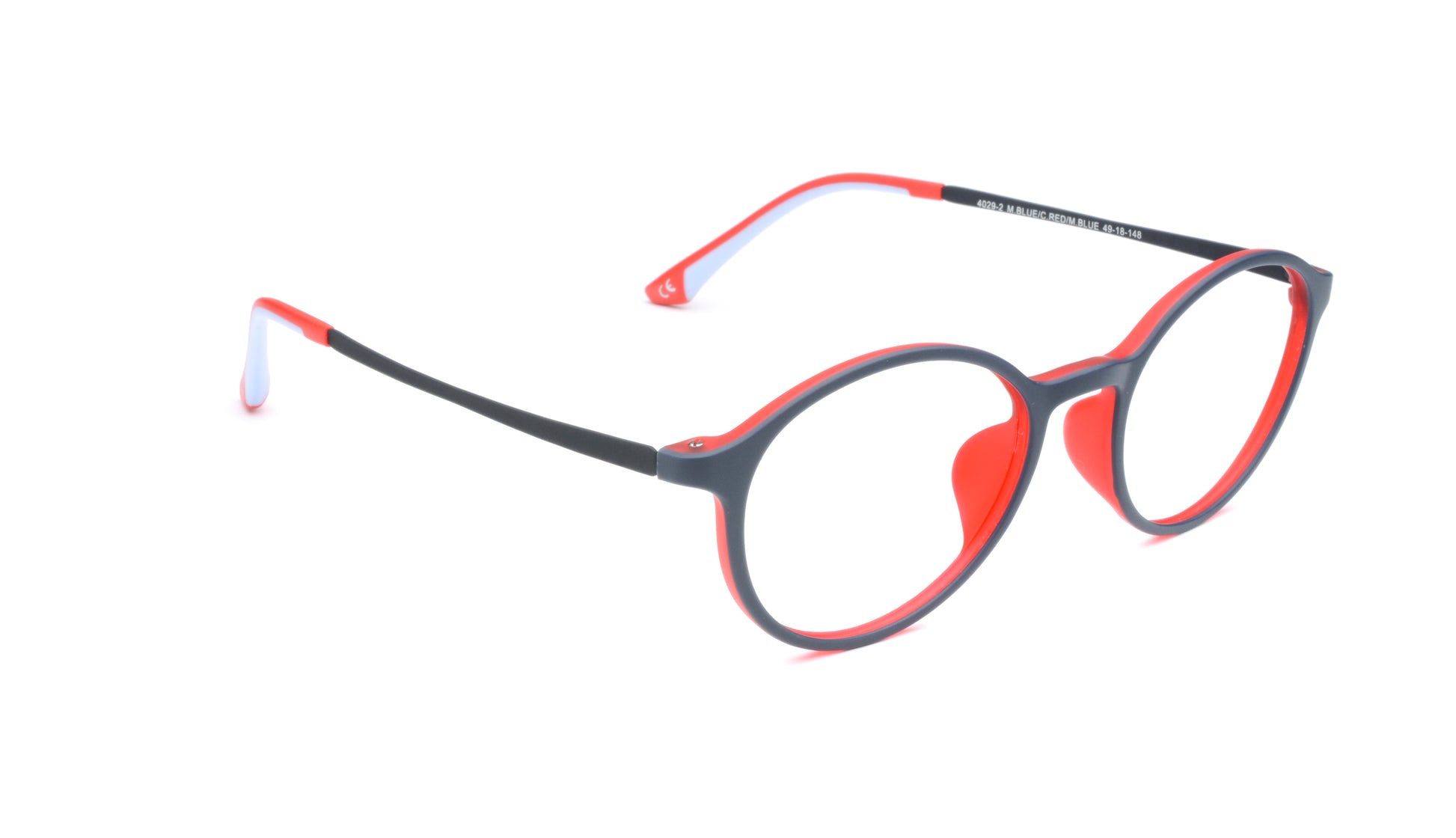 MX4029-1640-2 | Unisex | Matte Blue | Beta Titanium Glasses