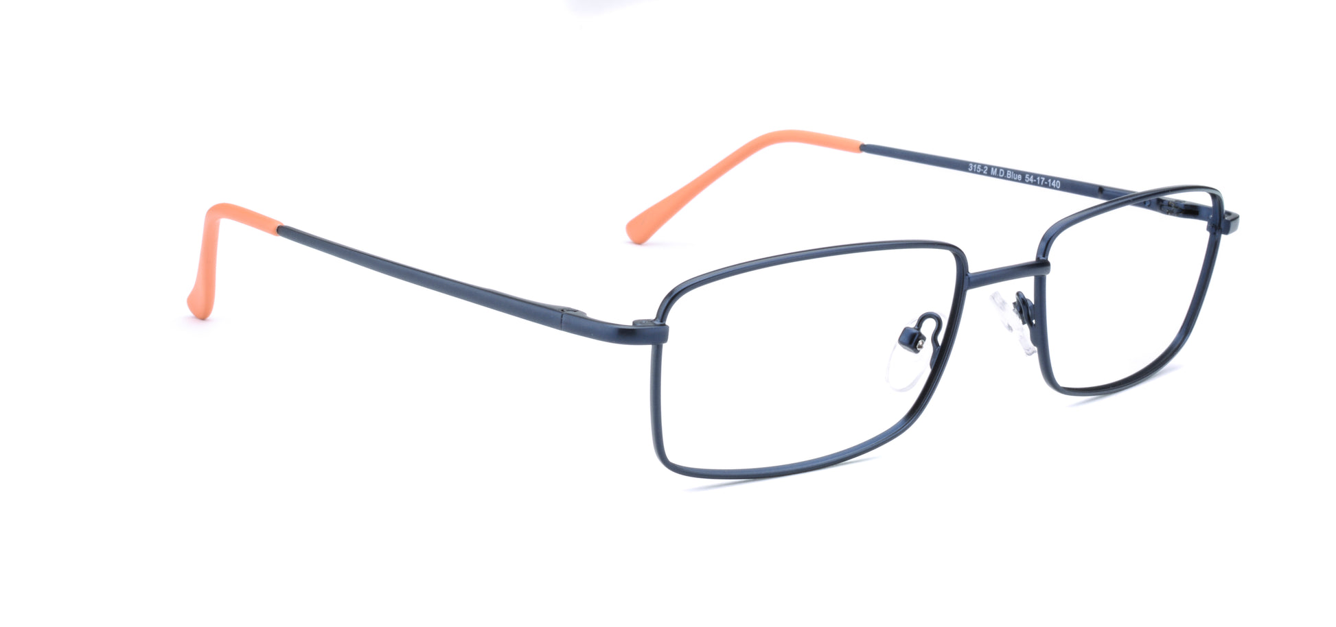 RA315-2 | Men | Matte Blue | Metal Glasses
