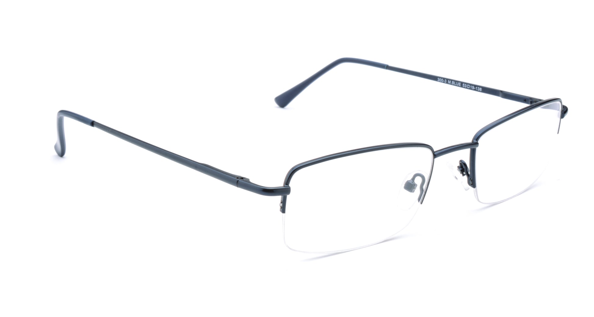 RA300-3 | Men | Matte Blue | Metal Glasses