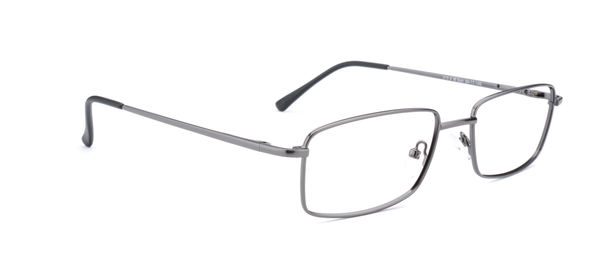 RA315-3 | Men | Matte Gun | Metal Glasses