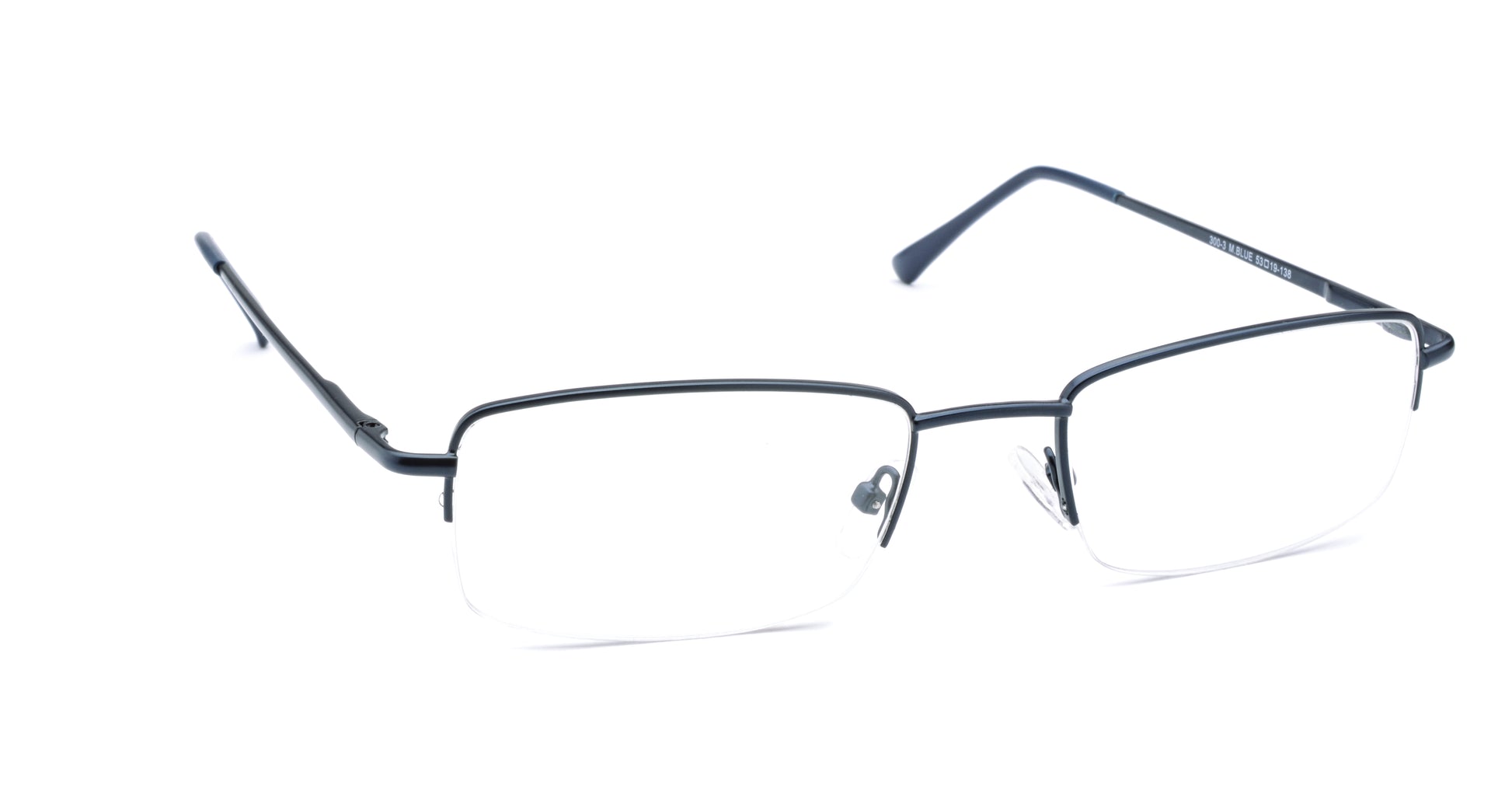 RA300-3 | Men | Matte Blue | Metal Glasses