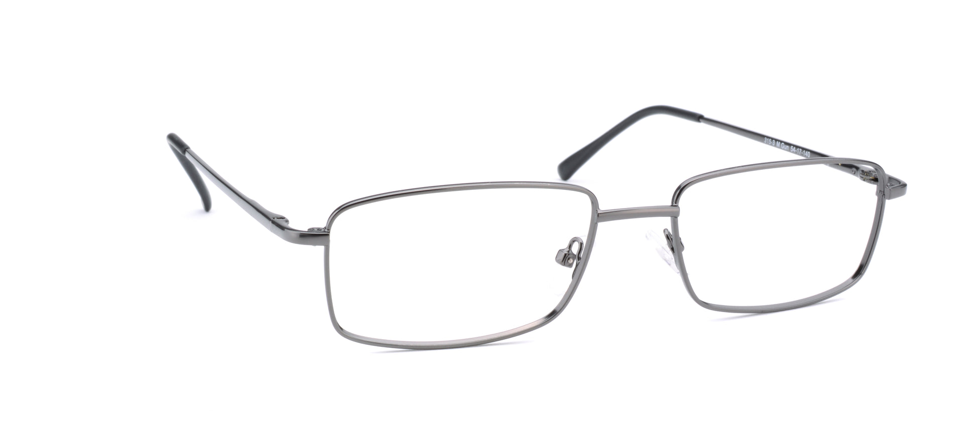 RA315-3 | Men | Matte Gun | Metal Glasses