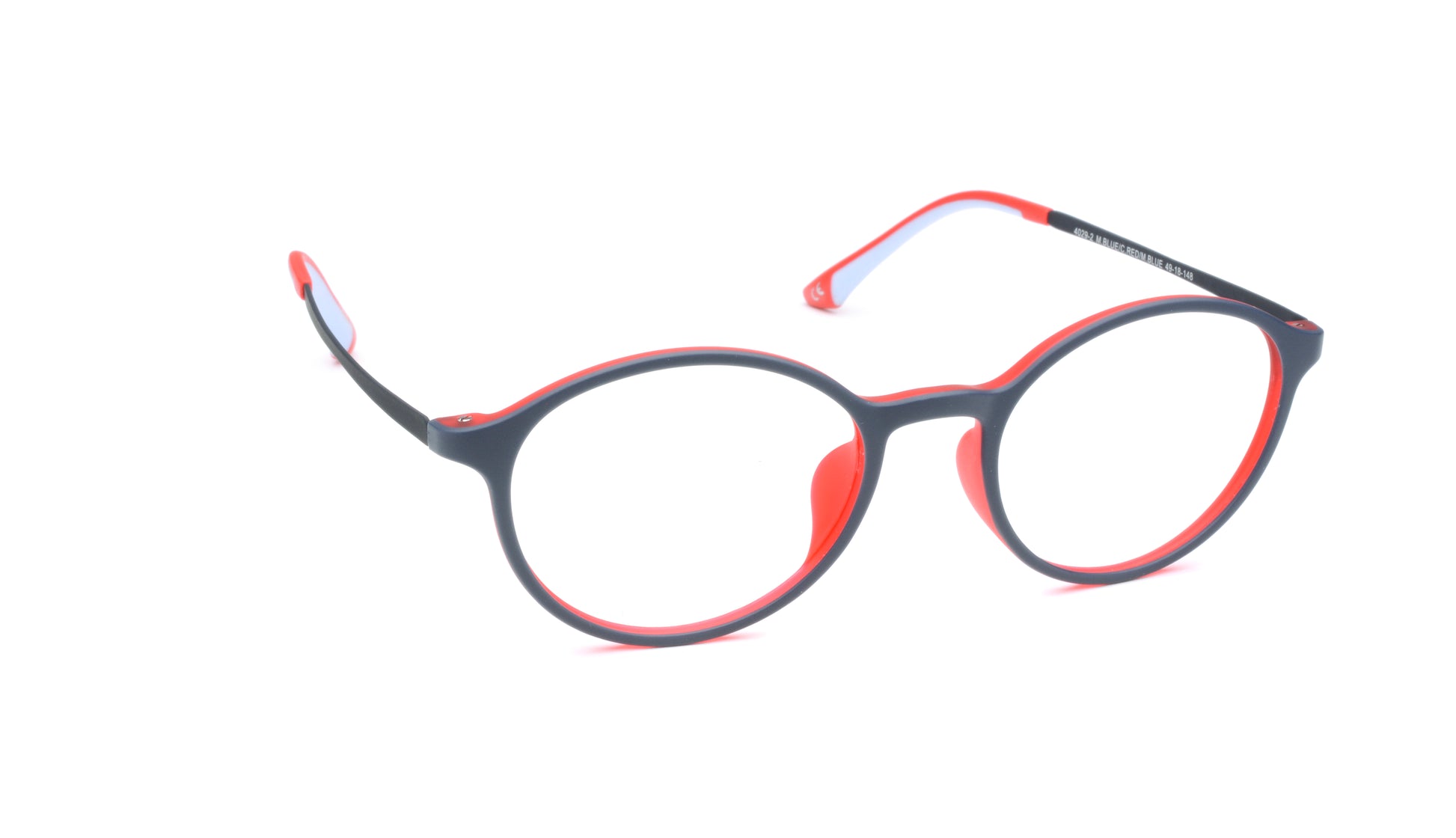 MX4029-1640-2 | Unisex | Matte Blue | Beta Titanium Glasses