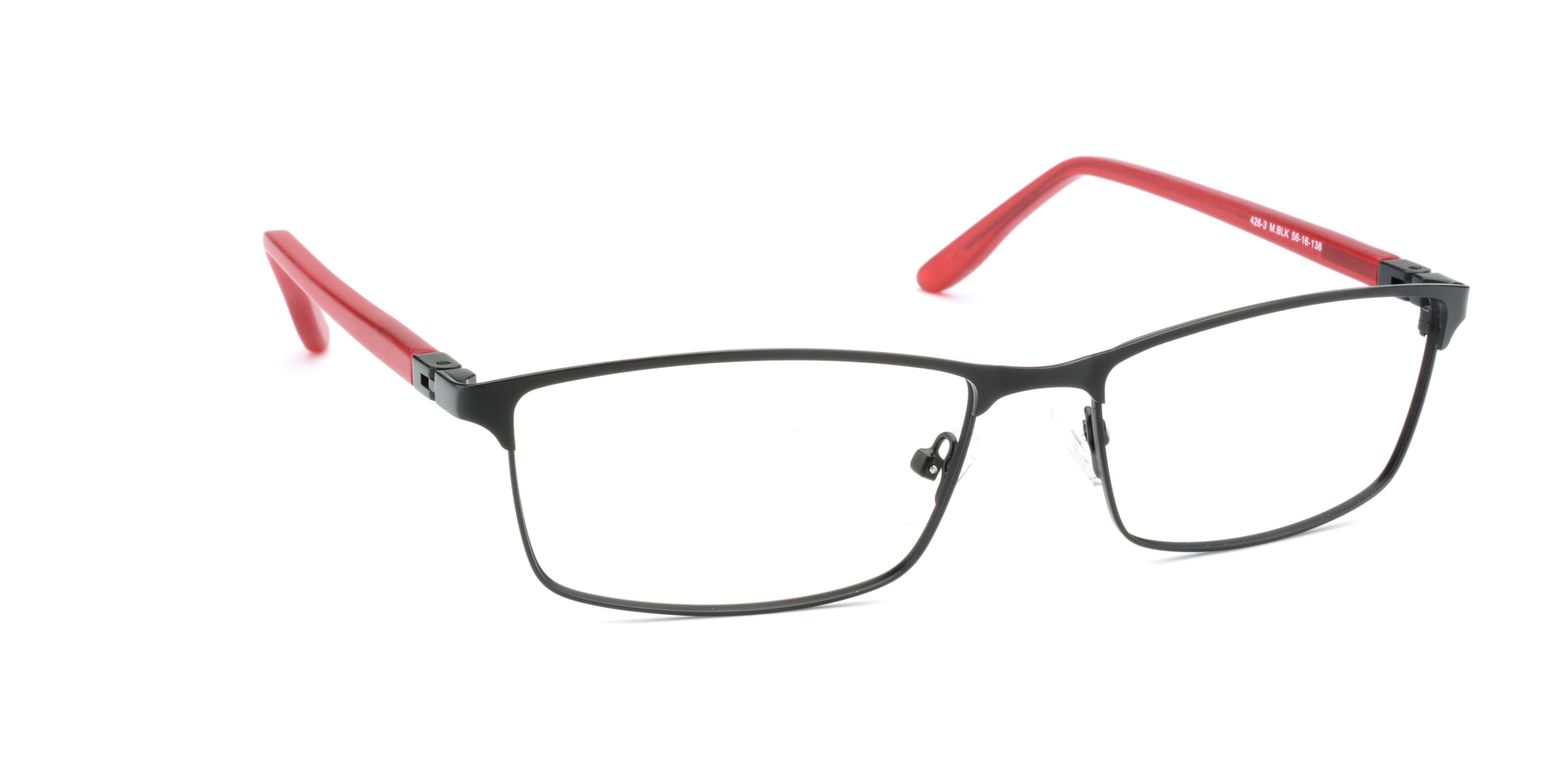 RA426-3 | Unisex | Matte Gun | Metal Glasses