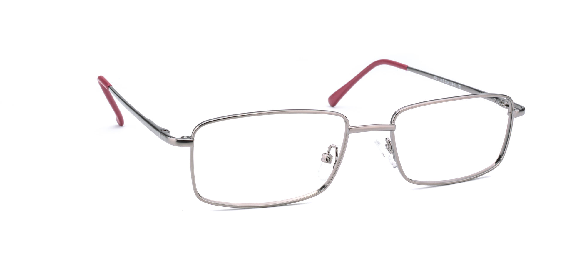 RA315-1 | Men | Matte Gun | Metal Glasses