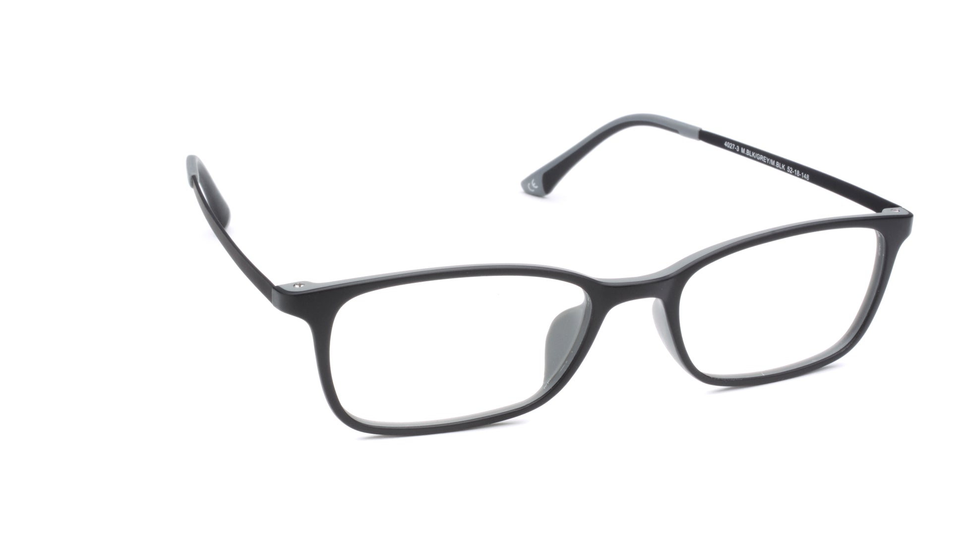 MX4027-1638-3 | Unisex | Matte Black | Beta Titanium Glasses