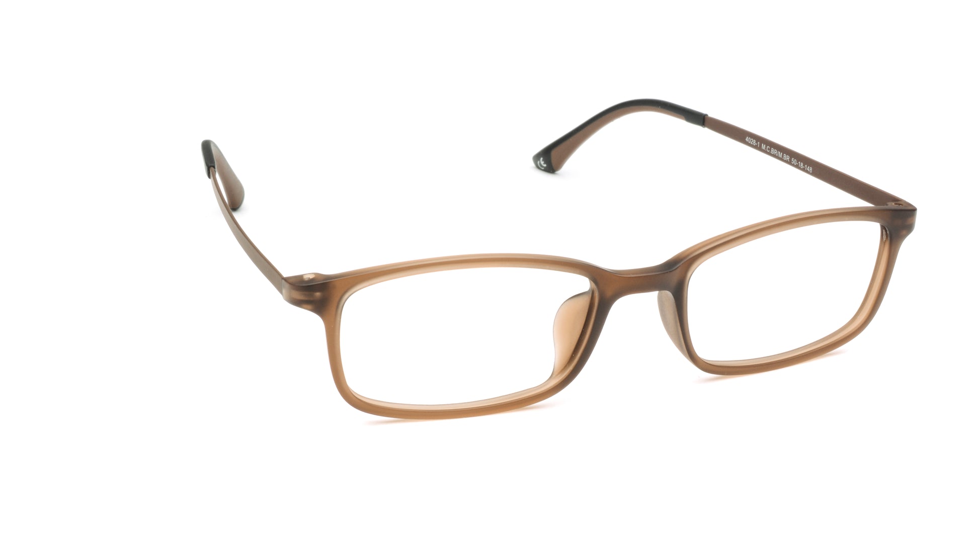 MX4028-1639-1 | Unisex | Matte Brown | Beta Titanium Glasses