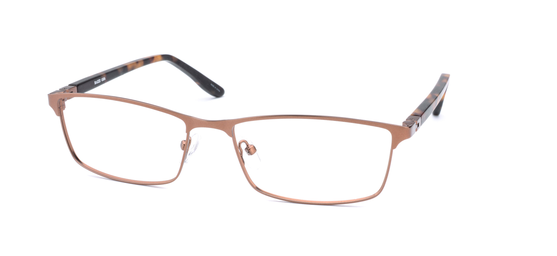 RA426-2 | Unisex | Matte Gun | Metal Glasses