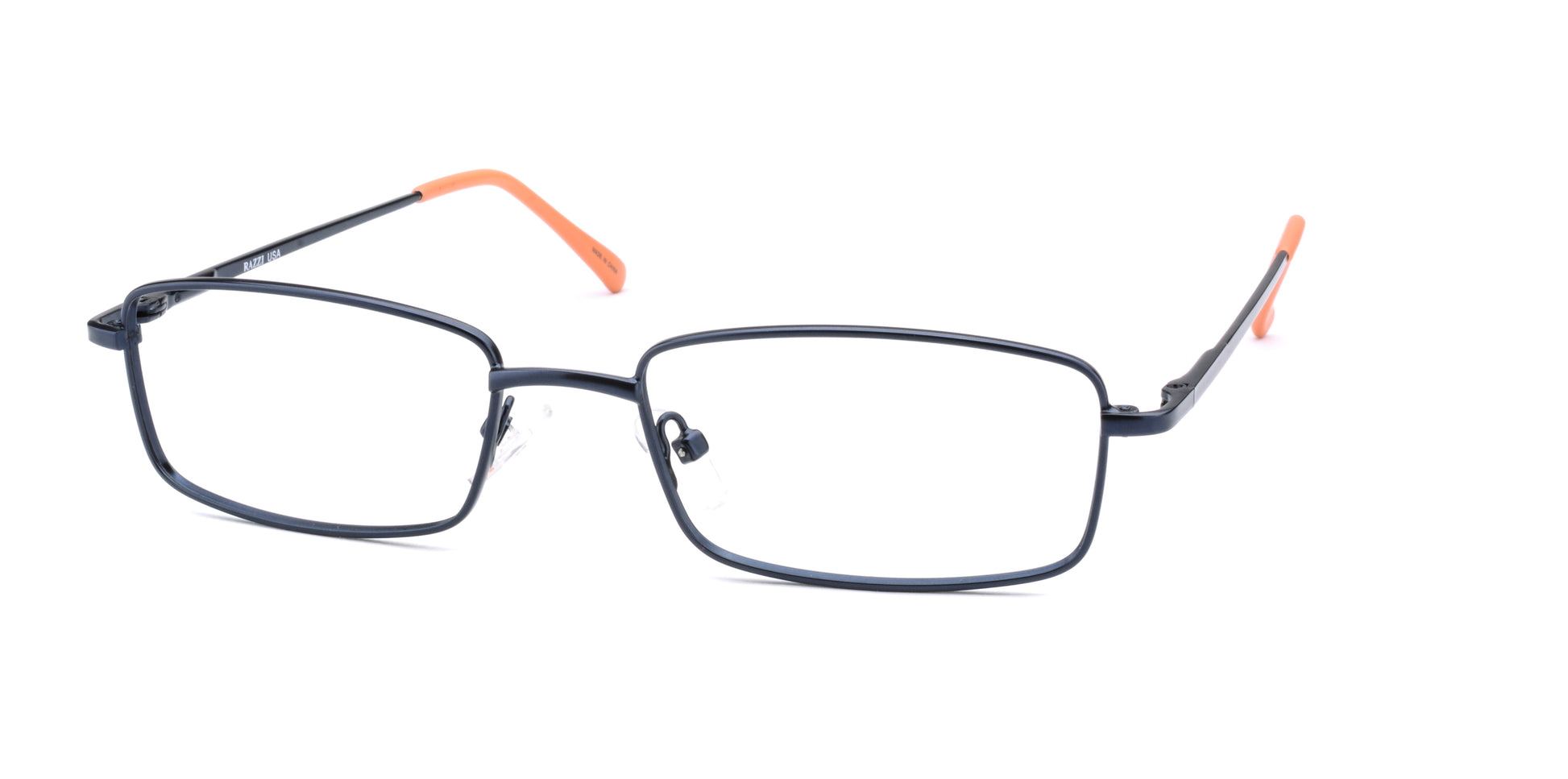 RA317-1 | Unisex | Matte Blue | Metal Glasses