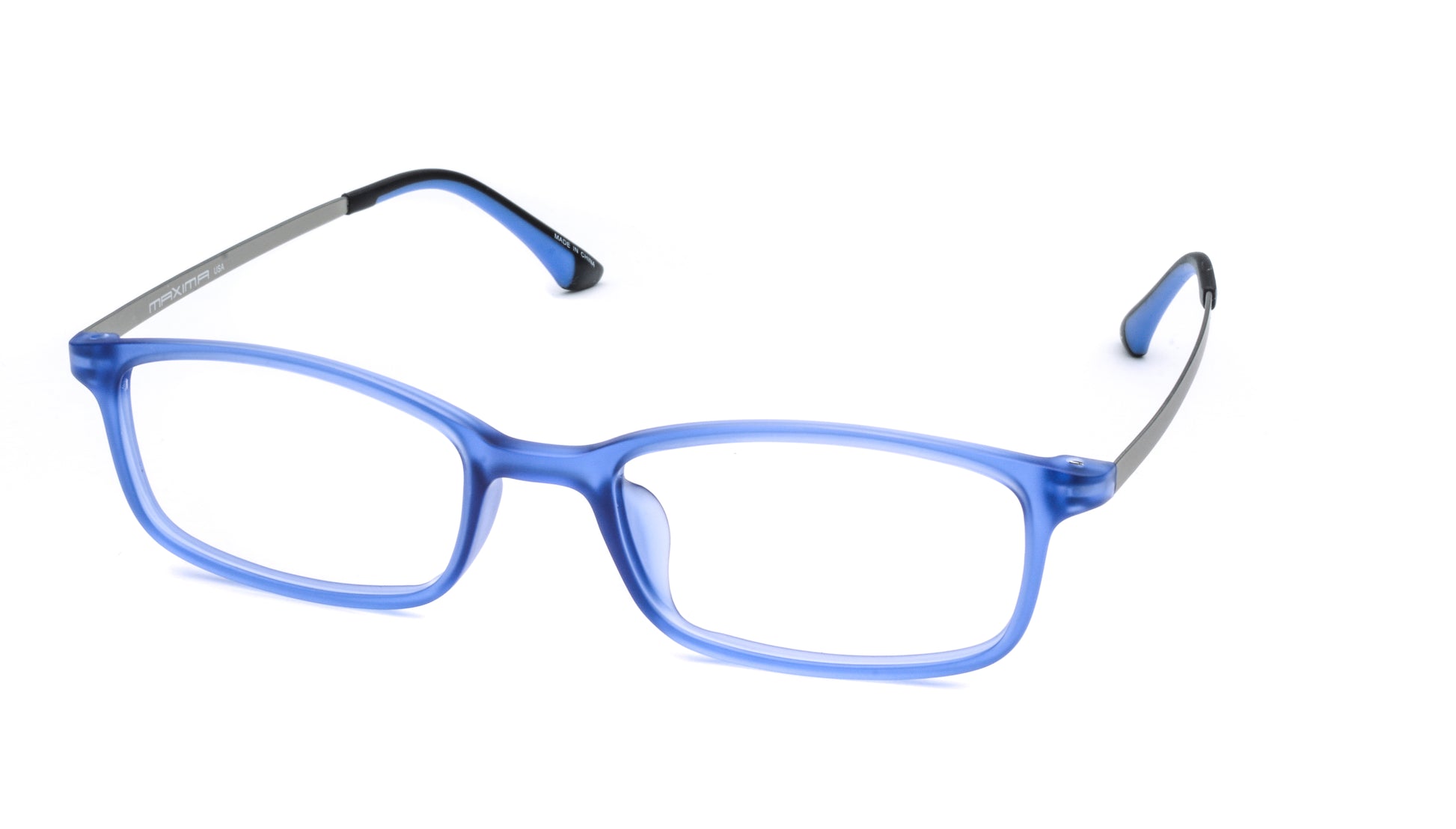 MX4028-1639-2 | Unisex | Matte Blue | Beta Titanium Glasses
