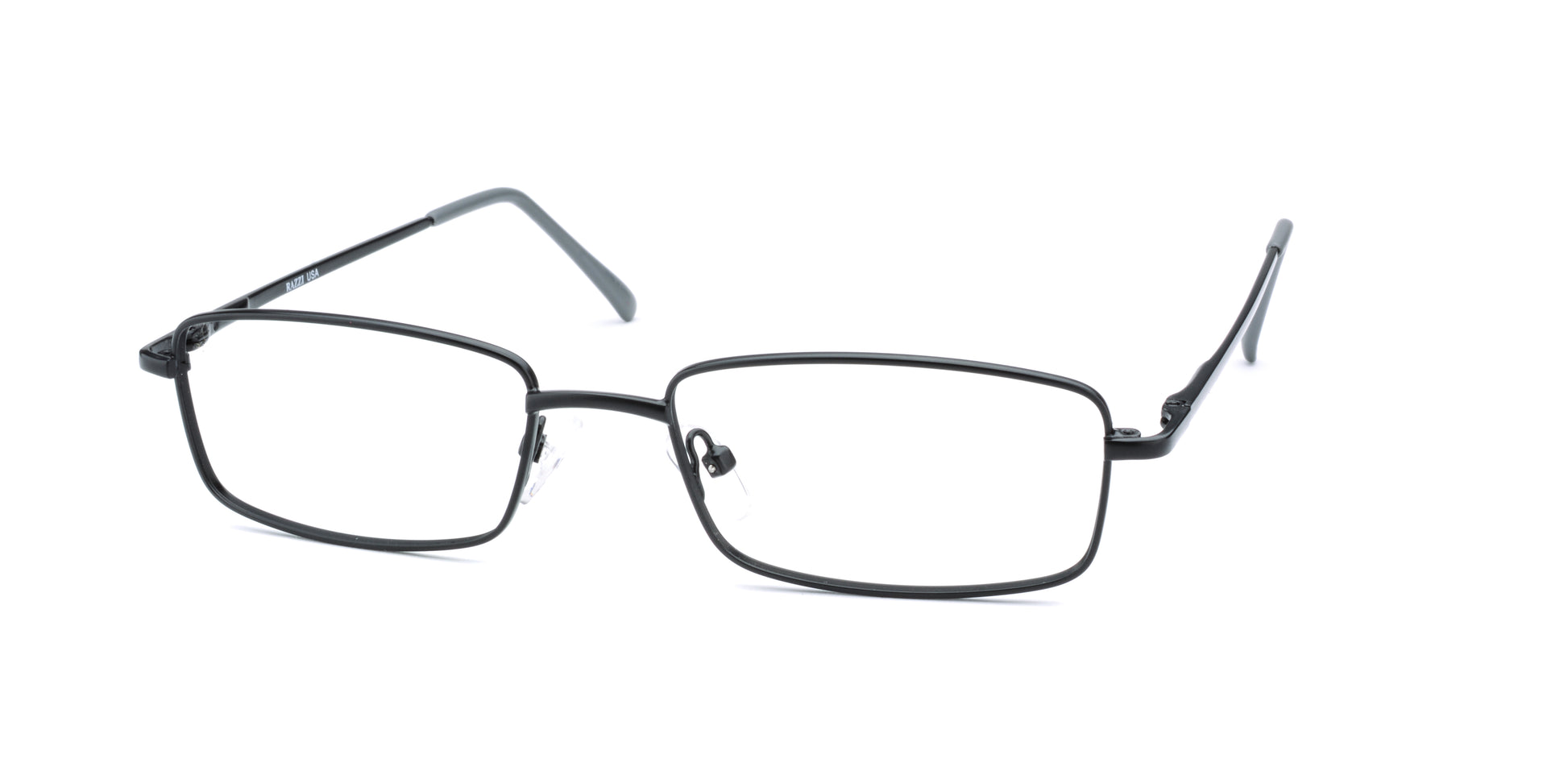 RA317-3 | Unisex | Matte Black | Metal Glasses