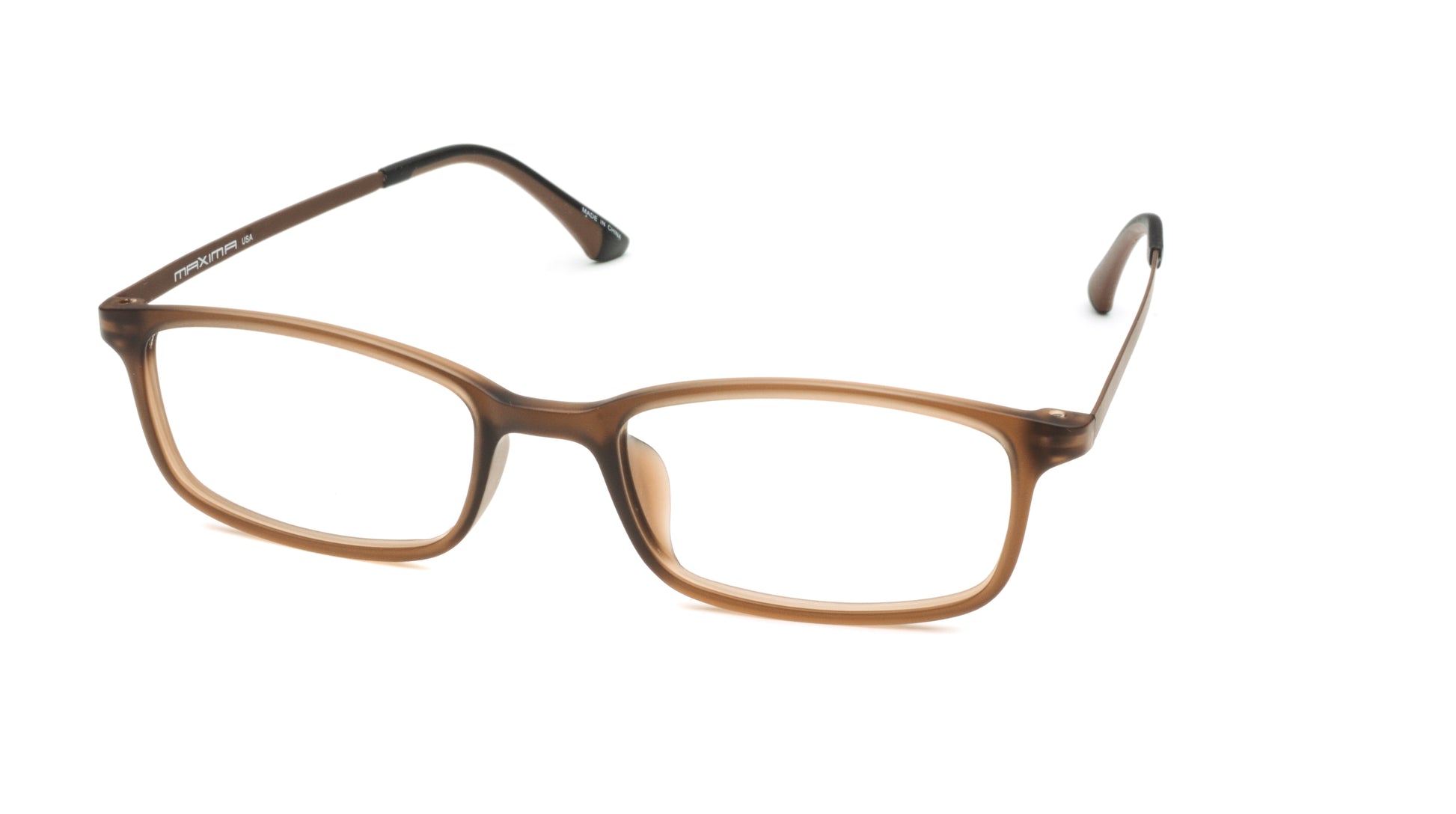 MX4028-1639-1 | Unisex | Matte Brown | Beta Titanium Glasses