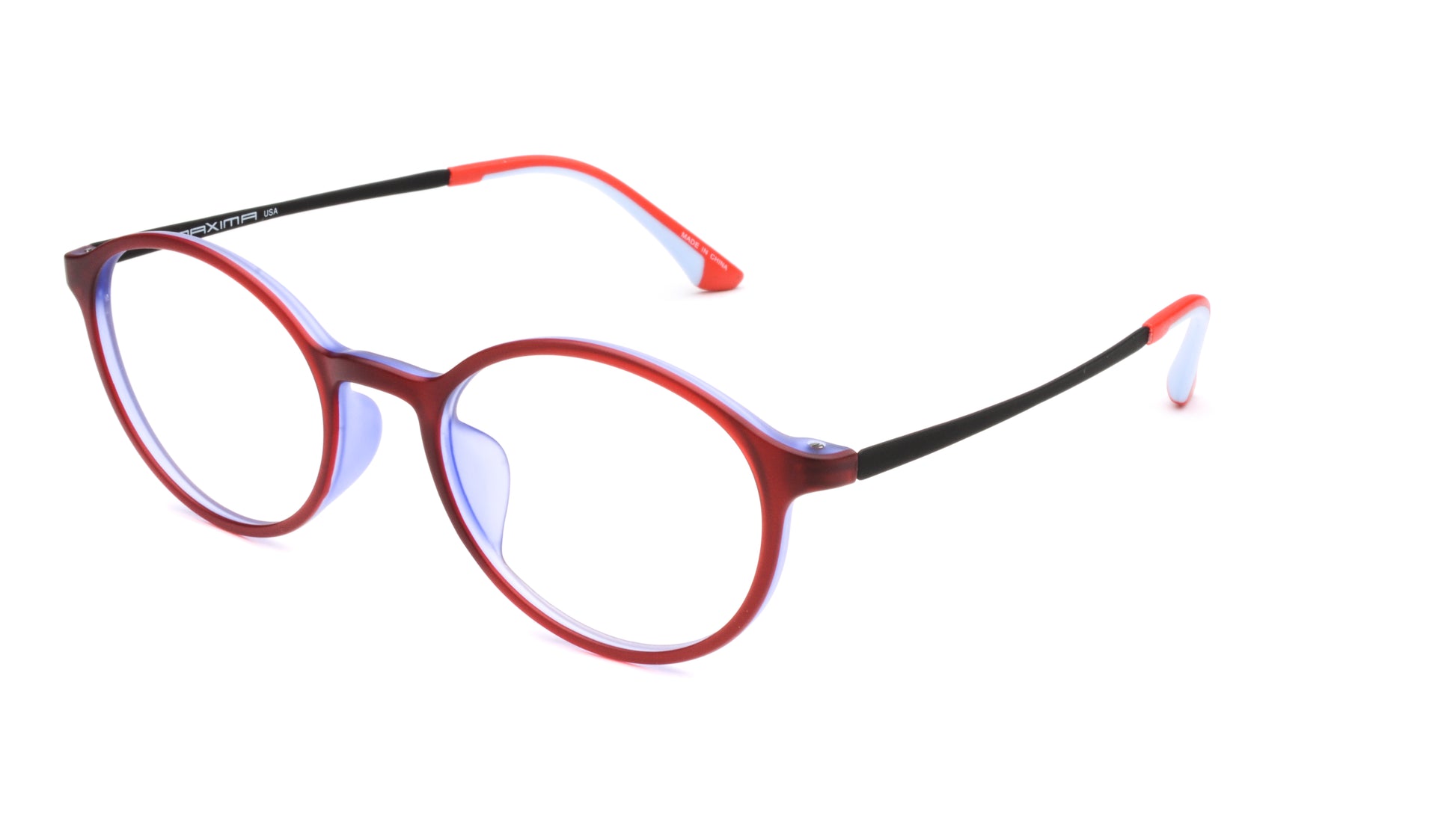 MX4029-1640-3 | Unisex | Matte Red | Beta Titanium Glasses