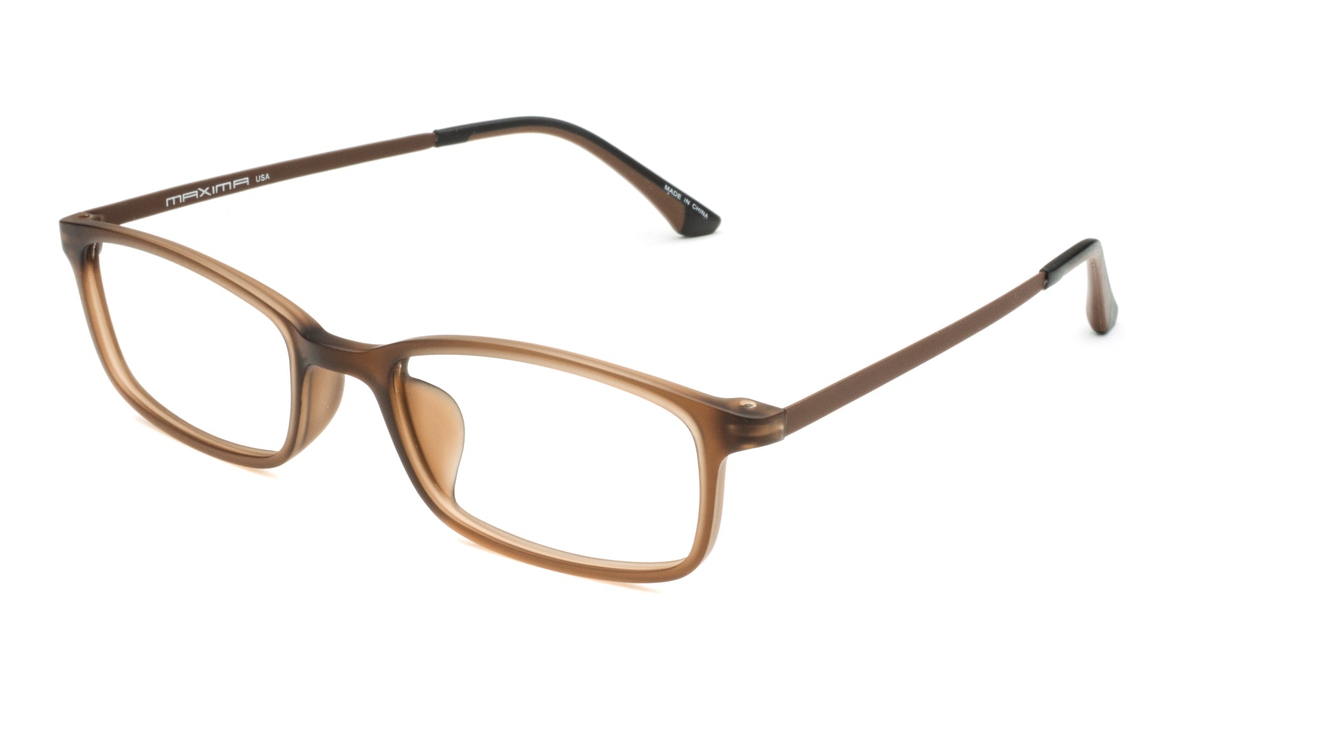 MX4028-1639-1 | Unisex | Matte Brown | Beta Titanium Glasses