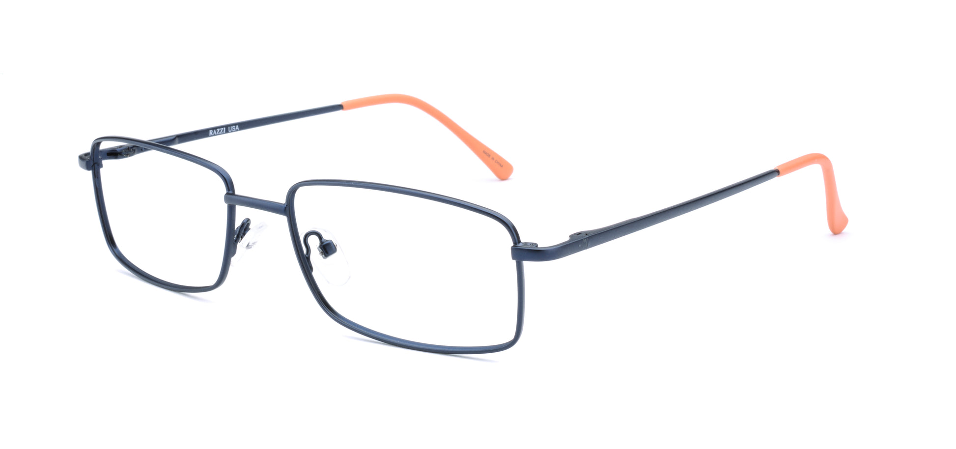RA315-2 | Men | Matte Blue | Metal Glasses